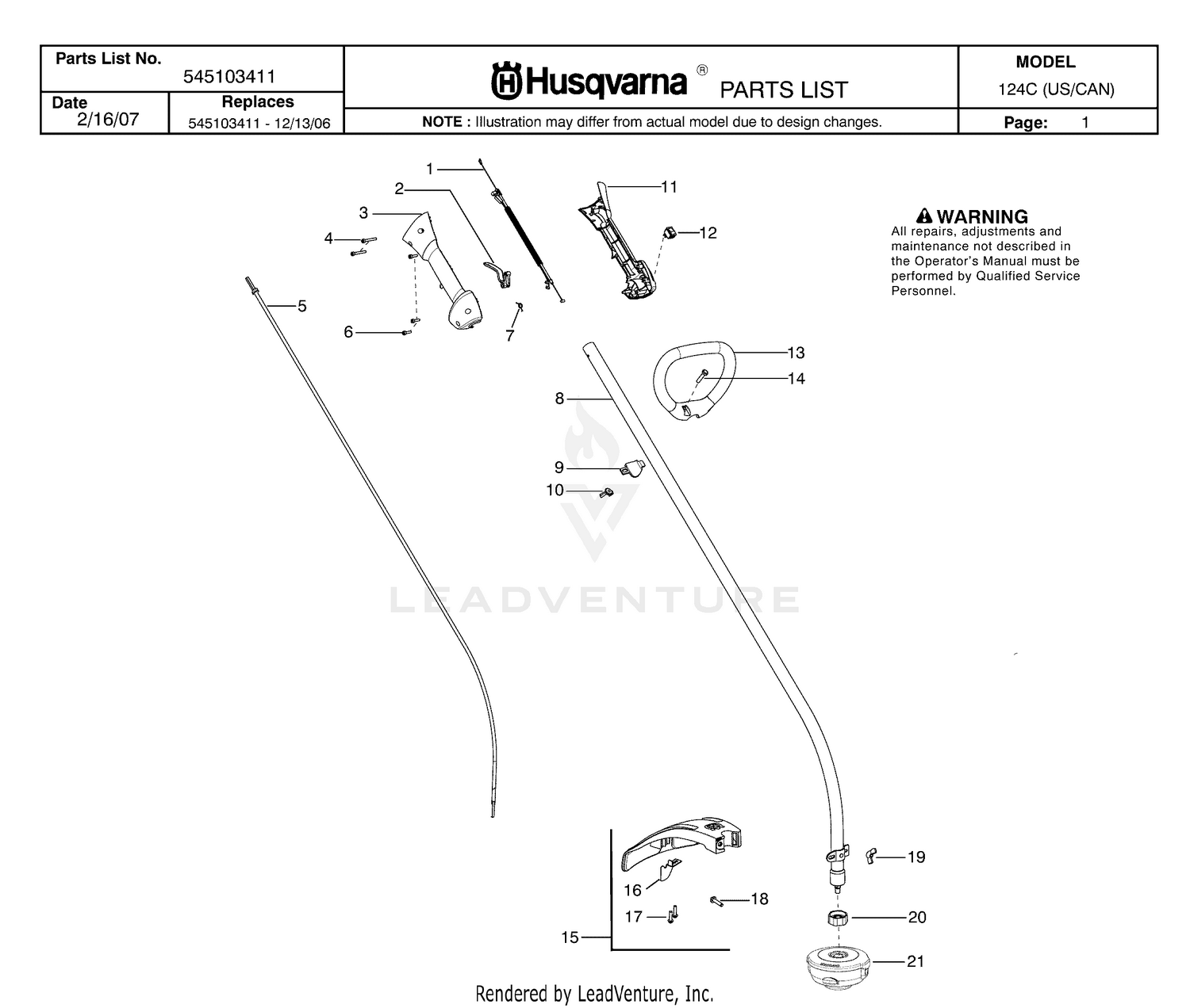 Handle & Shaft Assembly
