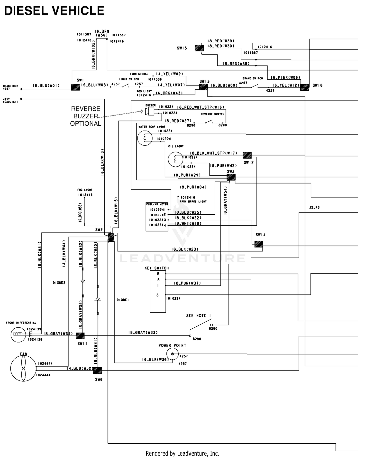 Assembly diagram
