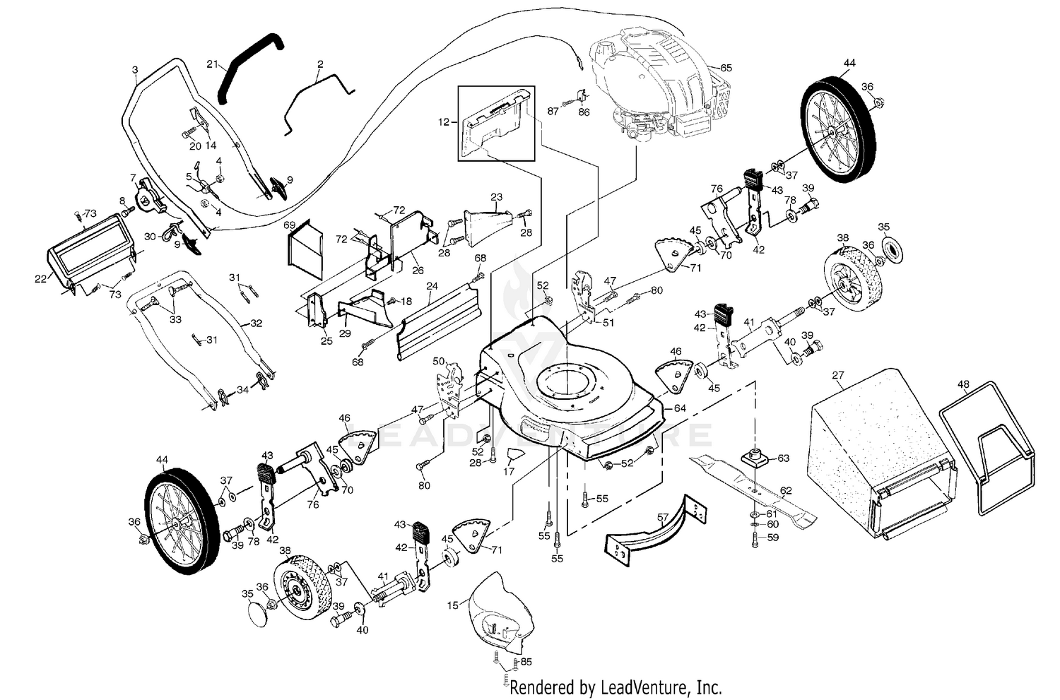 Rotary Lawn Mower
