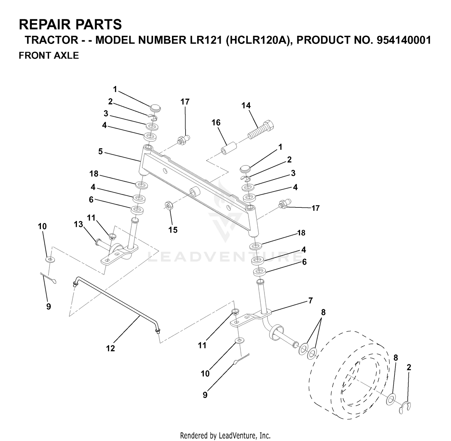 FRONT AXLE