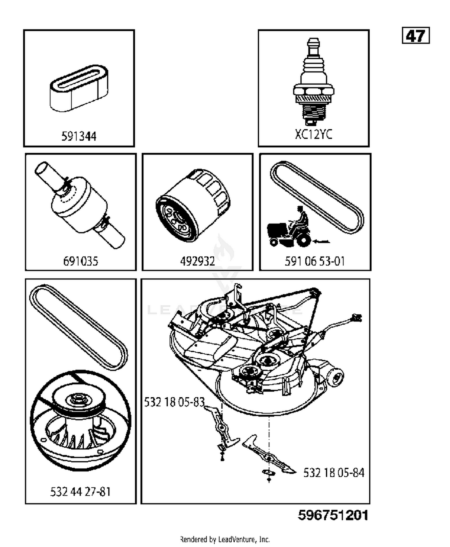 FREQUENTLY USED PARTS