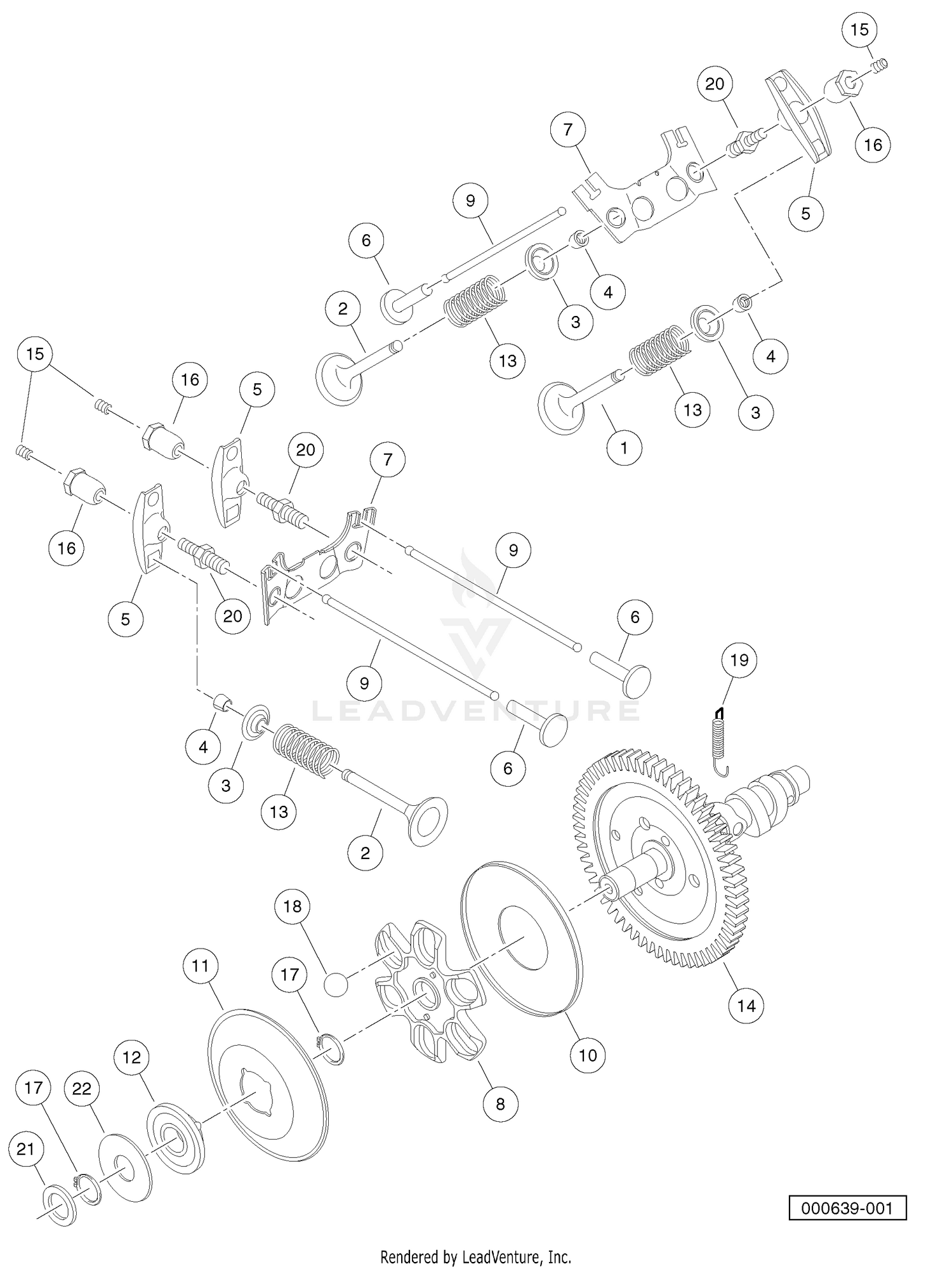 Valves And Camshaft