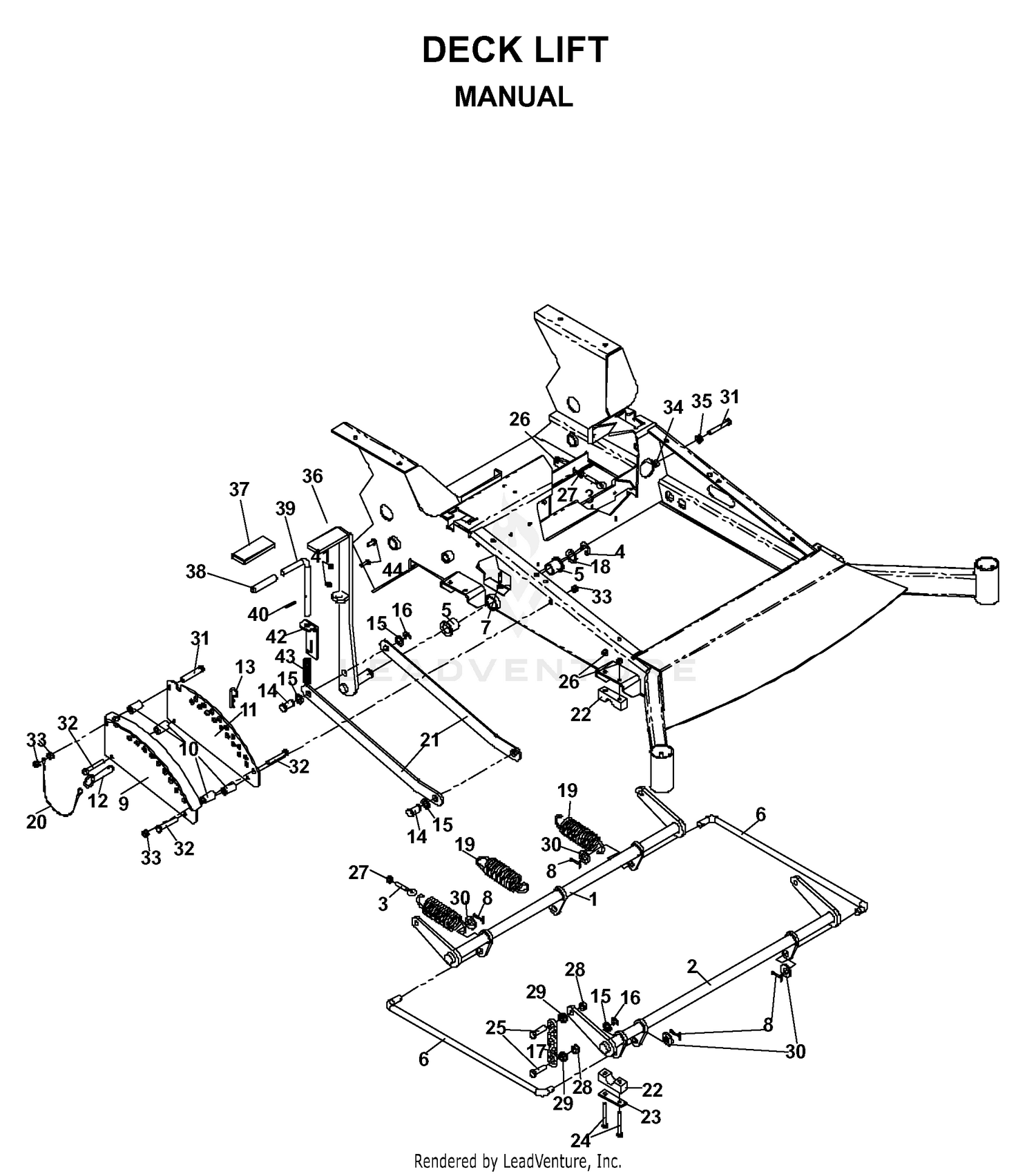 MOWER LIFT / DECK LIFT 2