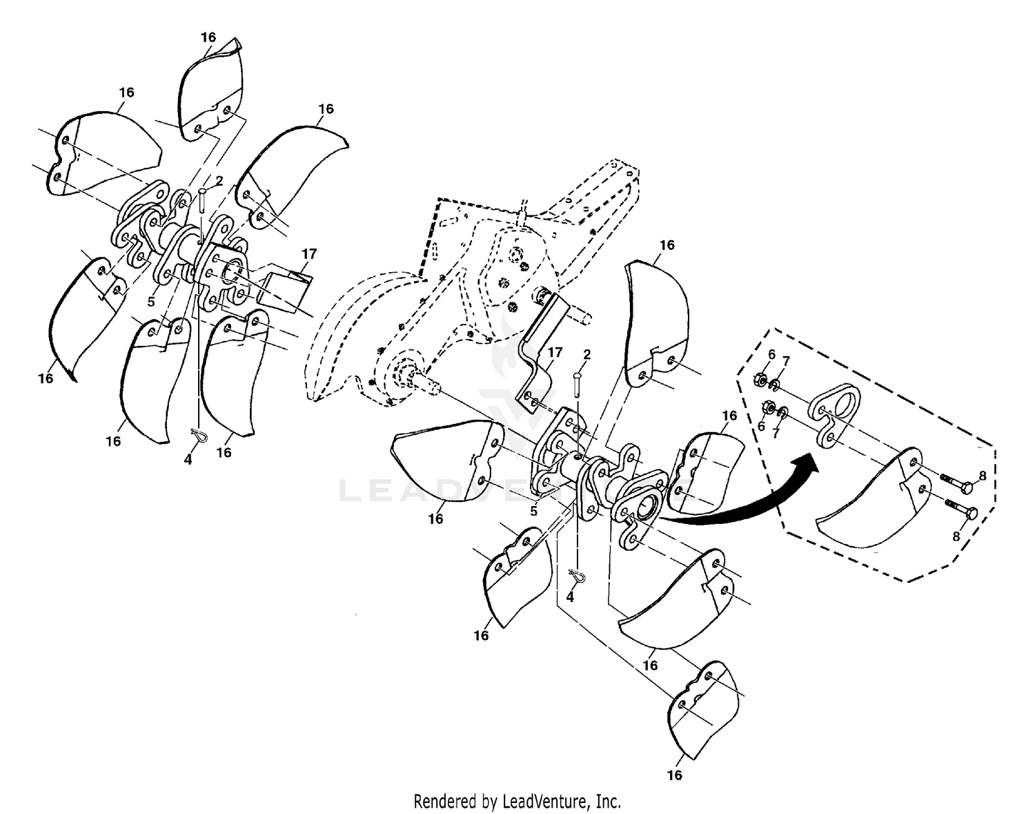 Tine Assembly