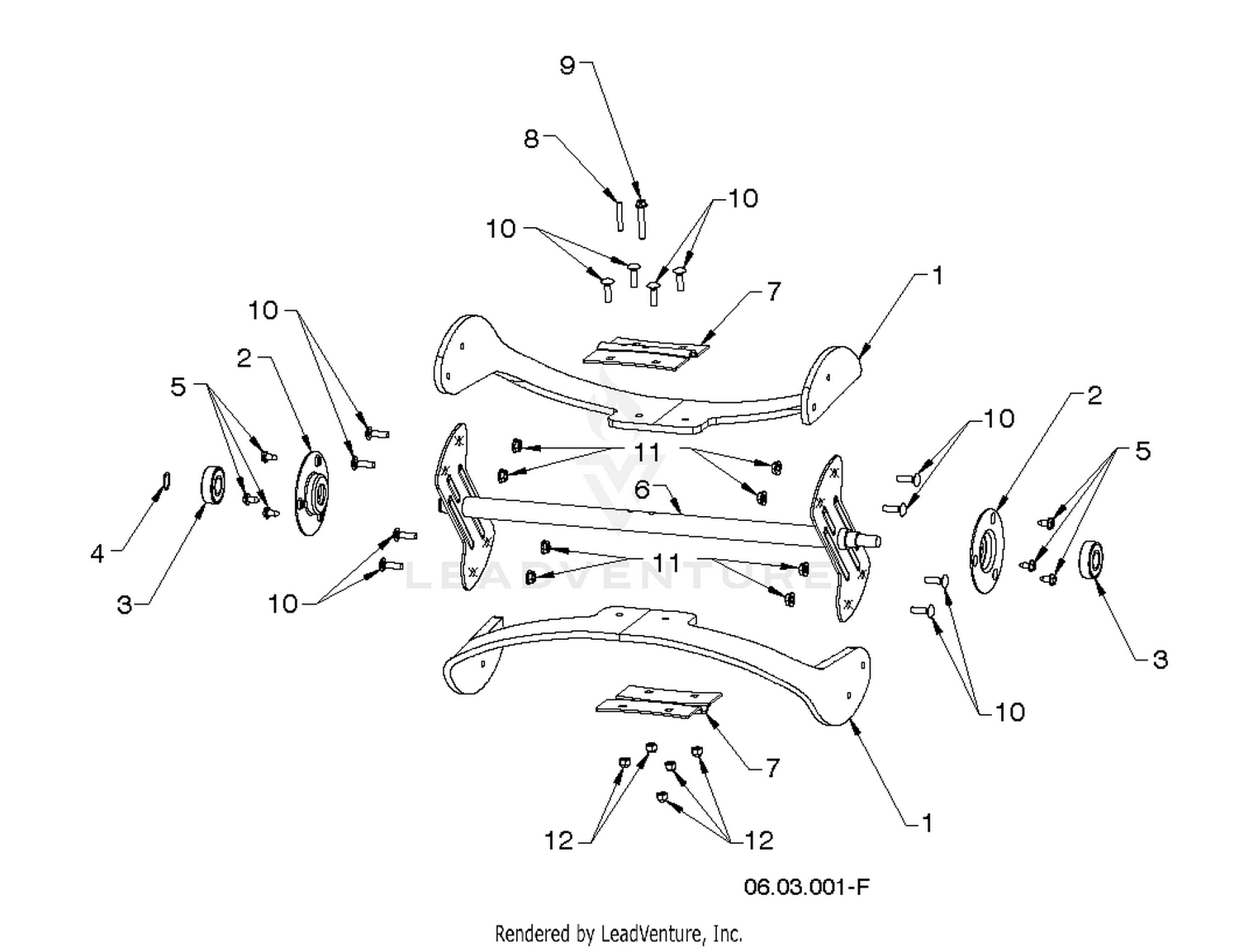 AUGER HOUSING & IMPELLER