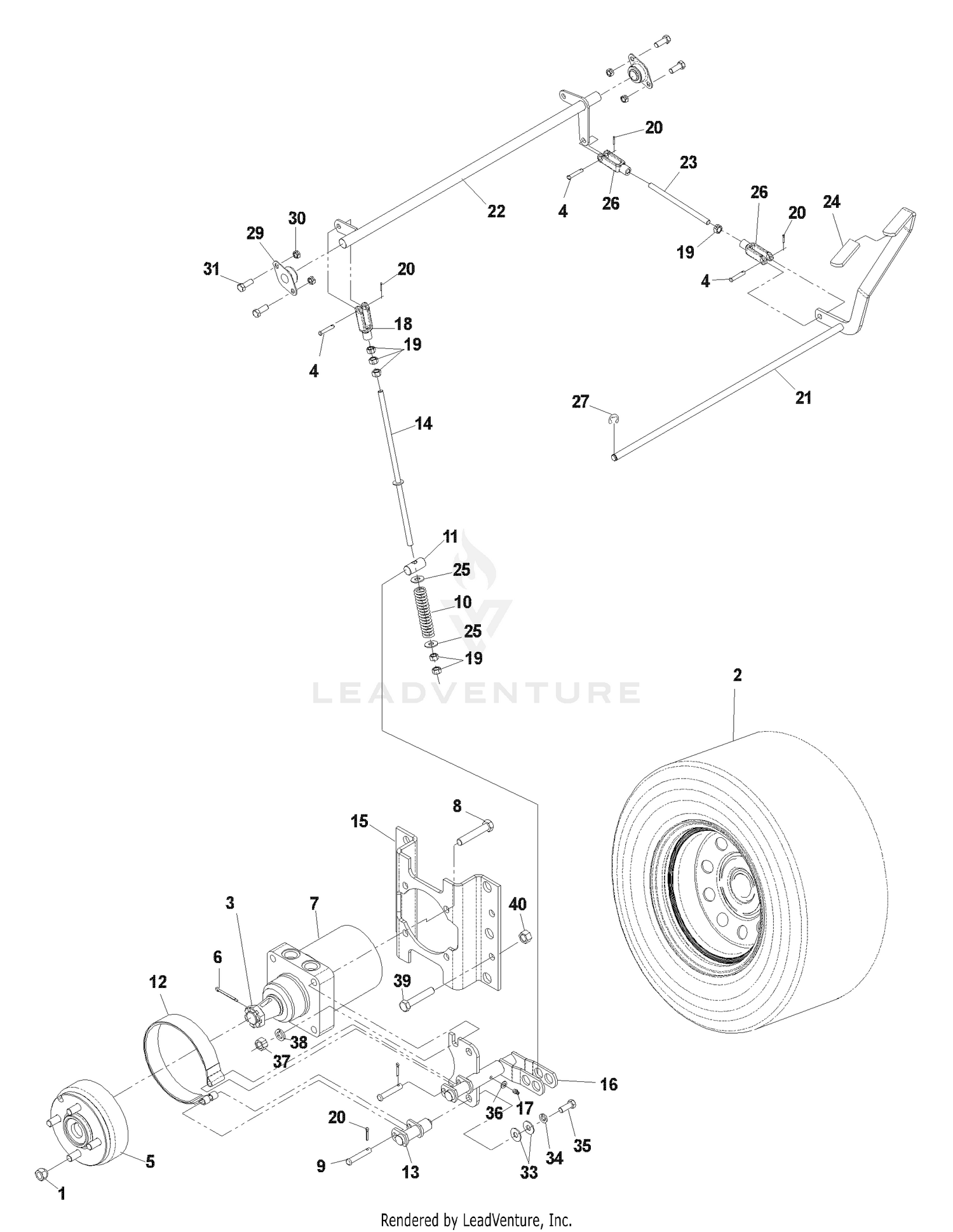 Park Brake Assembly