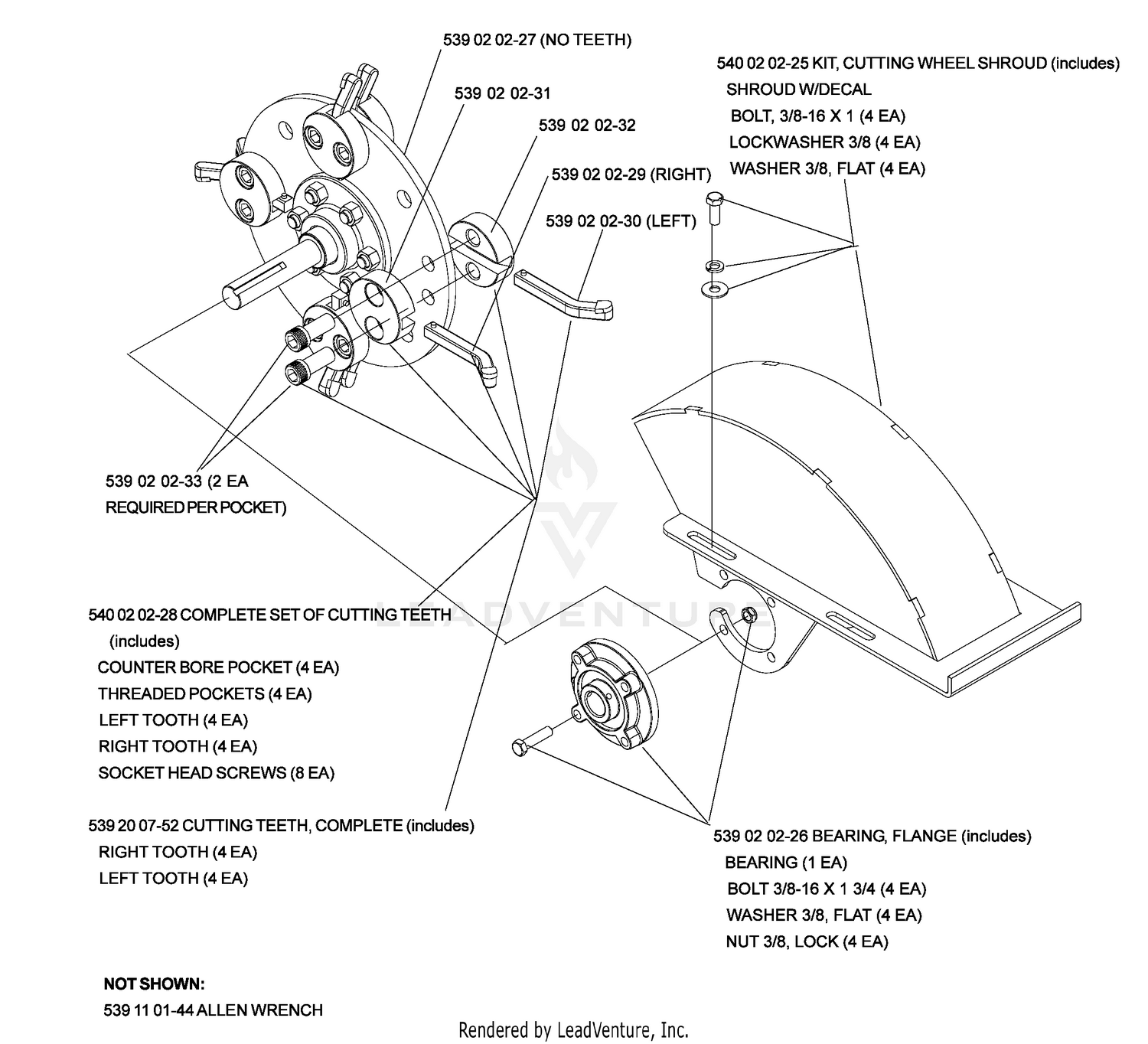Shroud And Blade Assembly