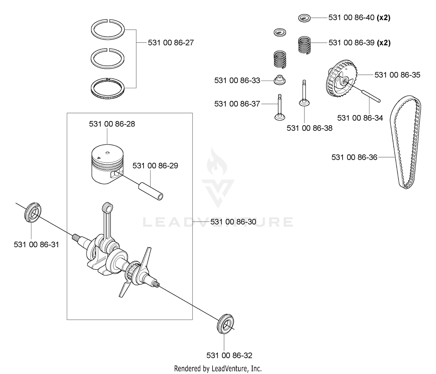 Piston/Valves