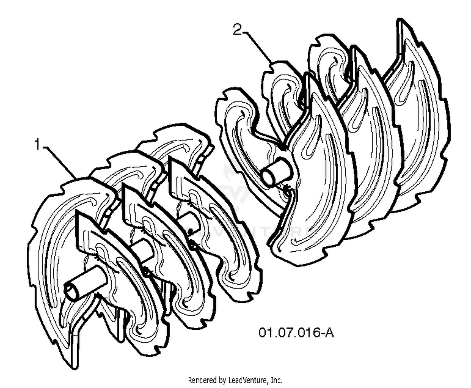 AUGER HOUSING IMPELLER