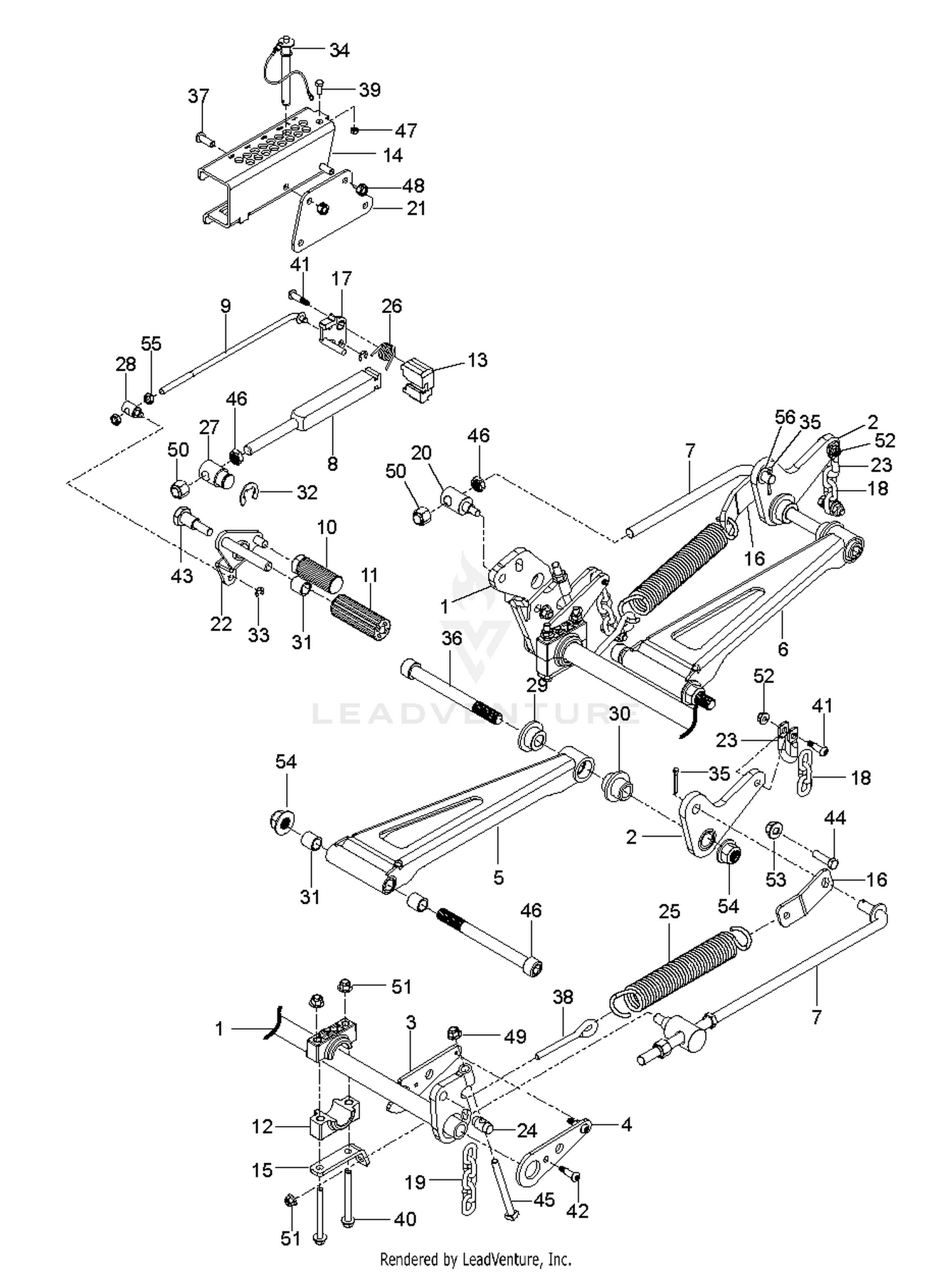 MOWER LIFT / DECK LIFT
