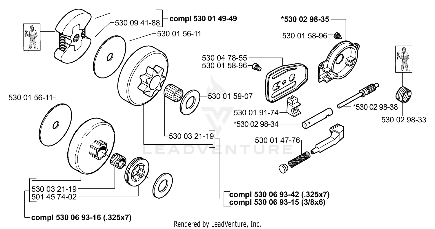 Clutch/Drum & Oil Pump