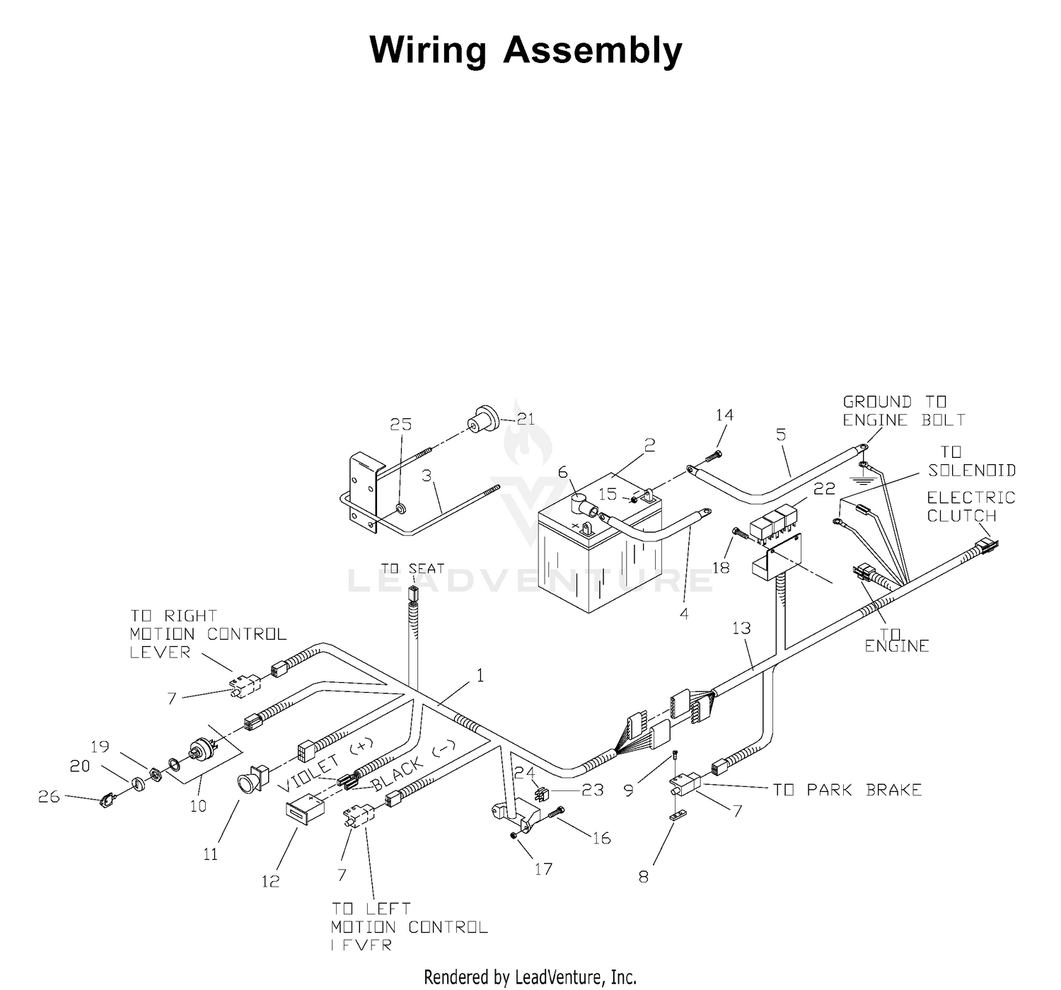 Assembly diagram