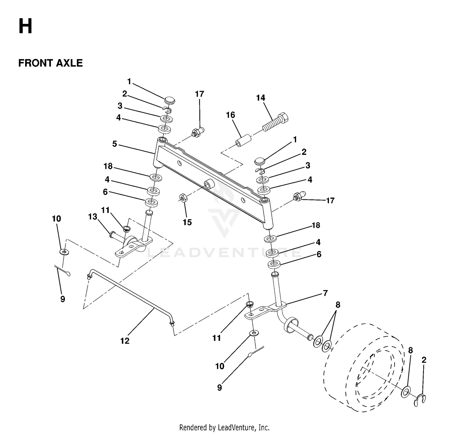 FRONT AXLE