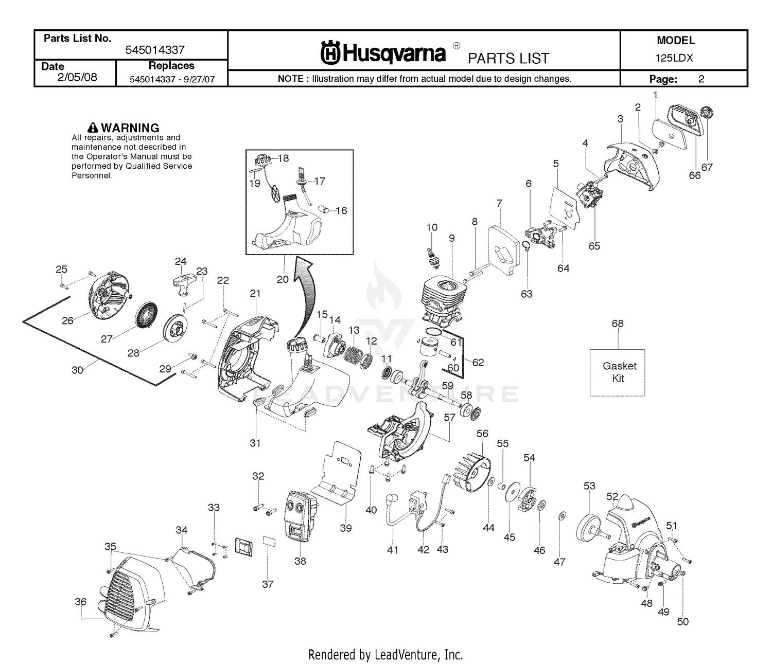 Assembly diagram