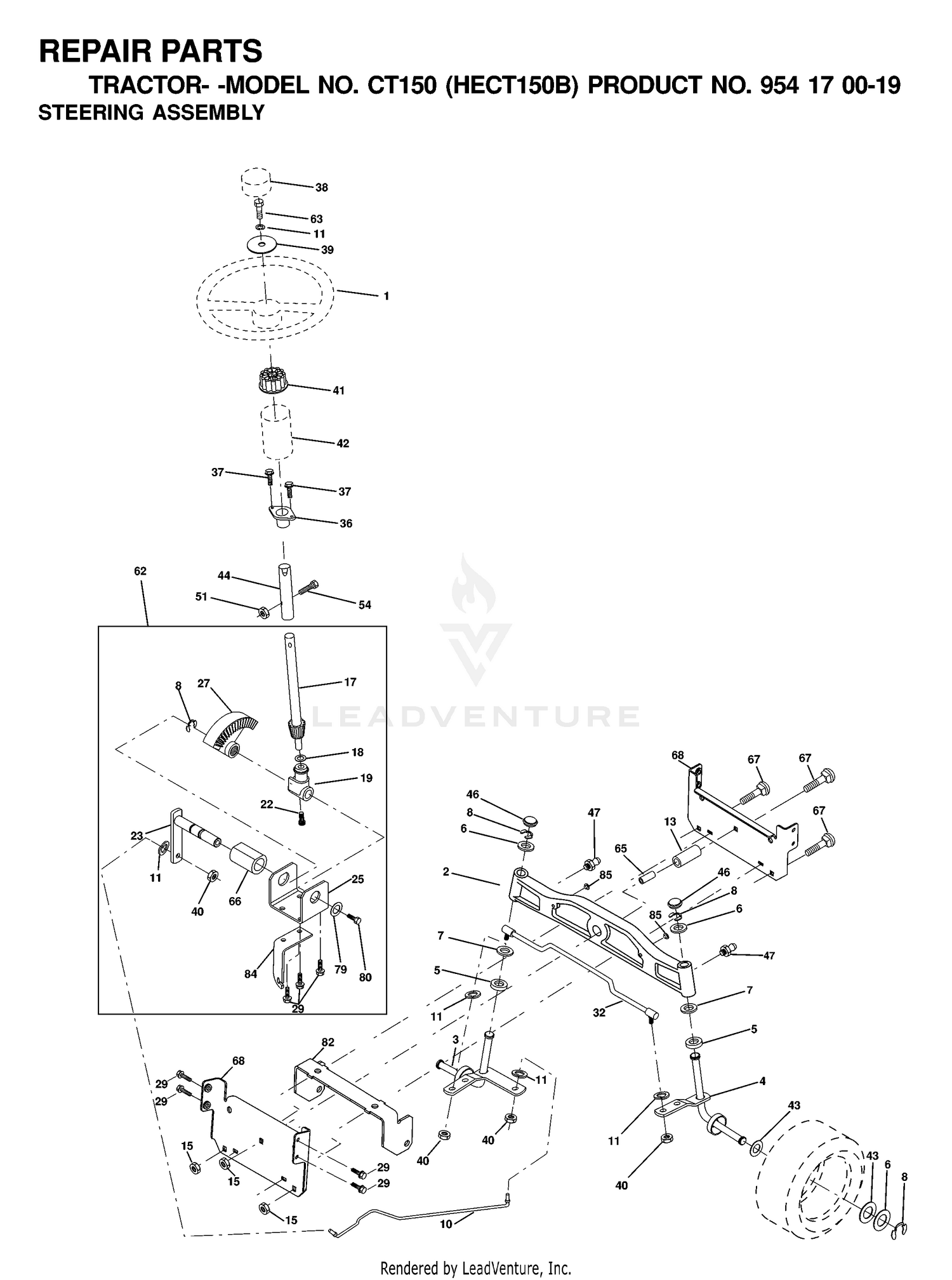 Assembly diagram