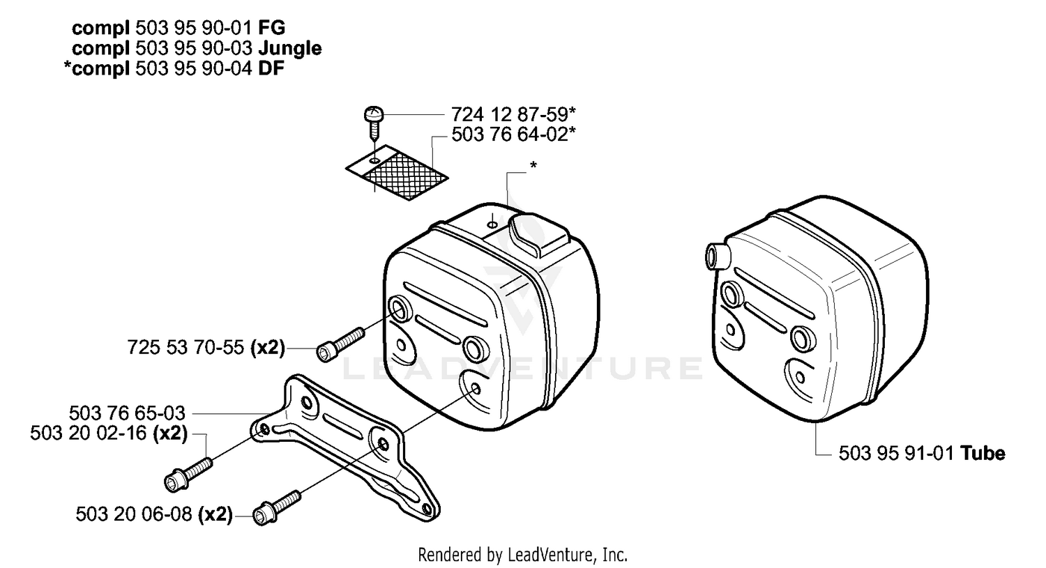 Crankshaft & Muffler