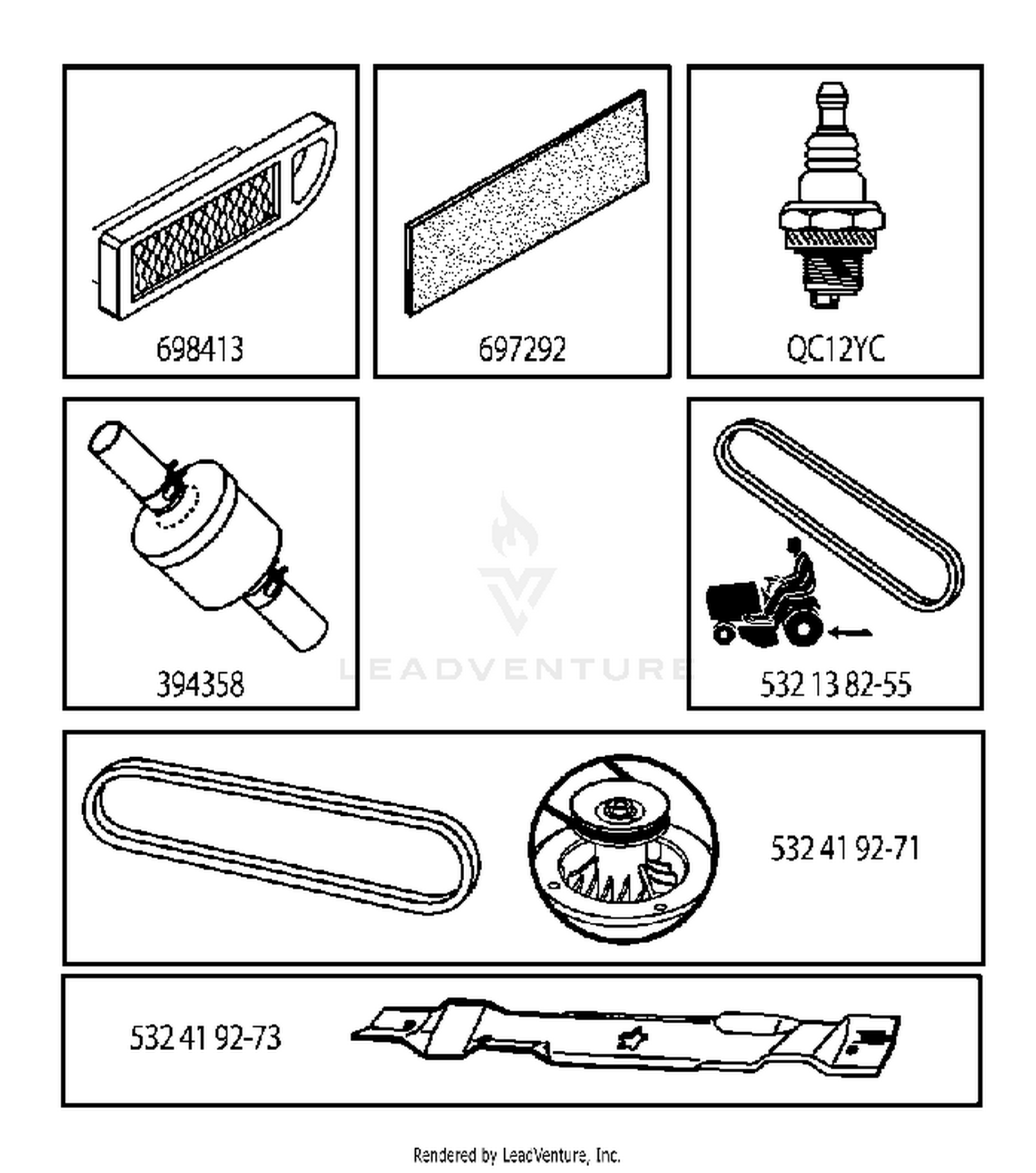 FREQUENTLY USED PARTS