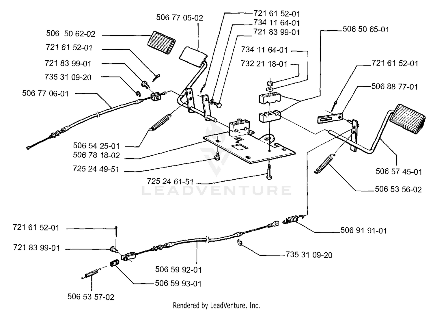 Pedals & Cables