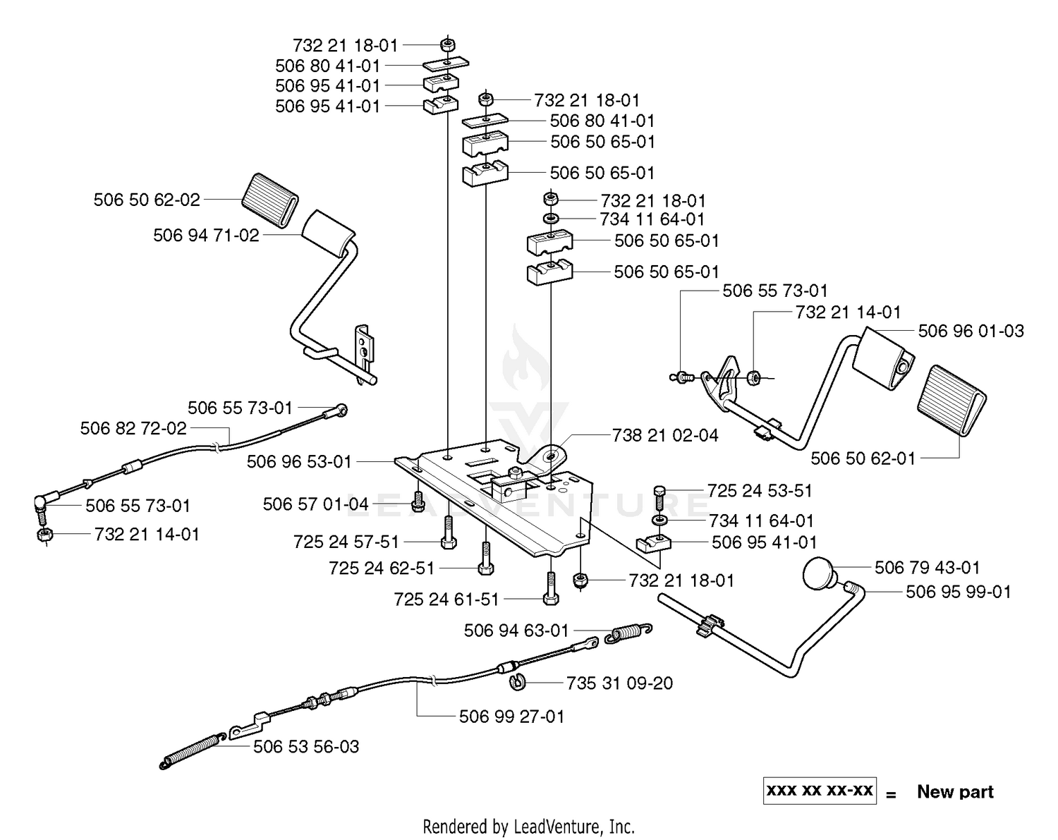 Pedals/Cables