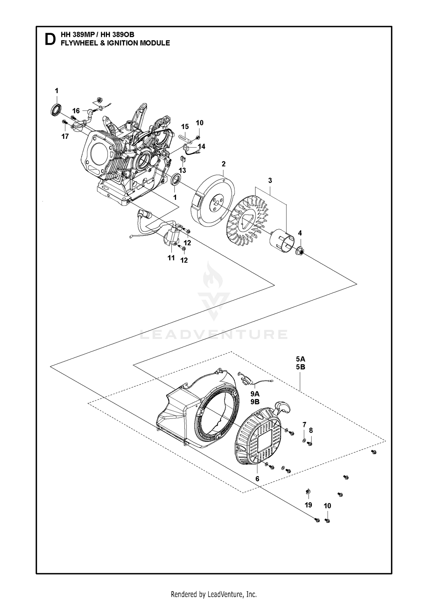 FLYWHEEL & IGNITION MODULE