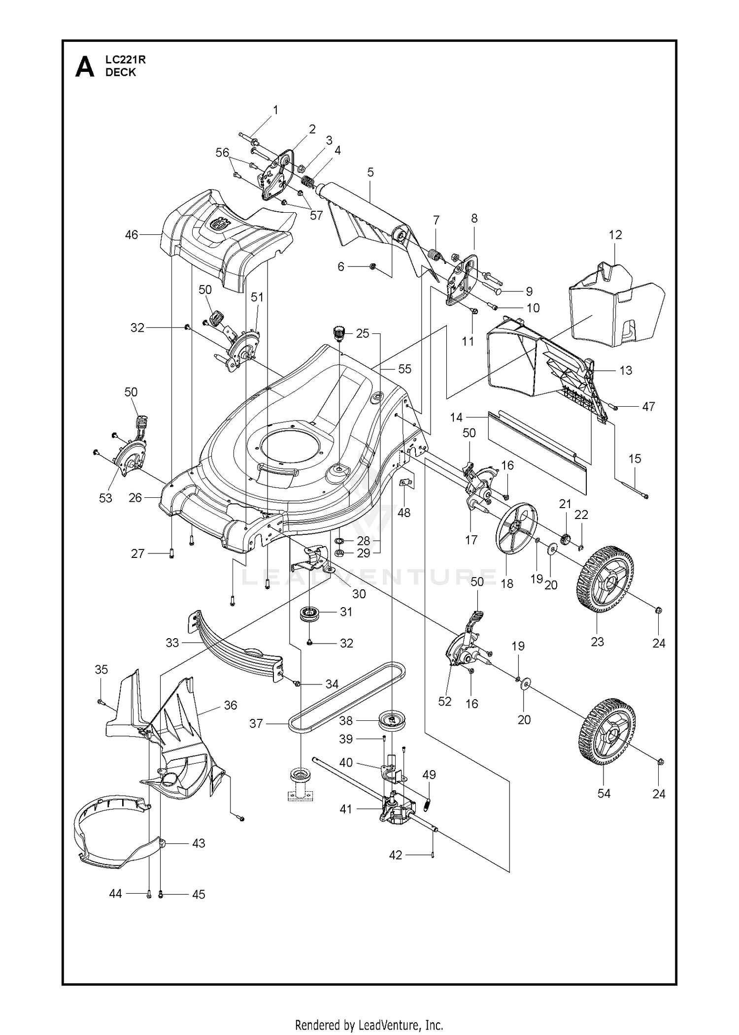 MOWER DECK / CUTTING DECK