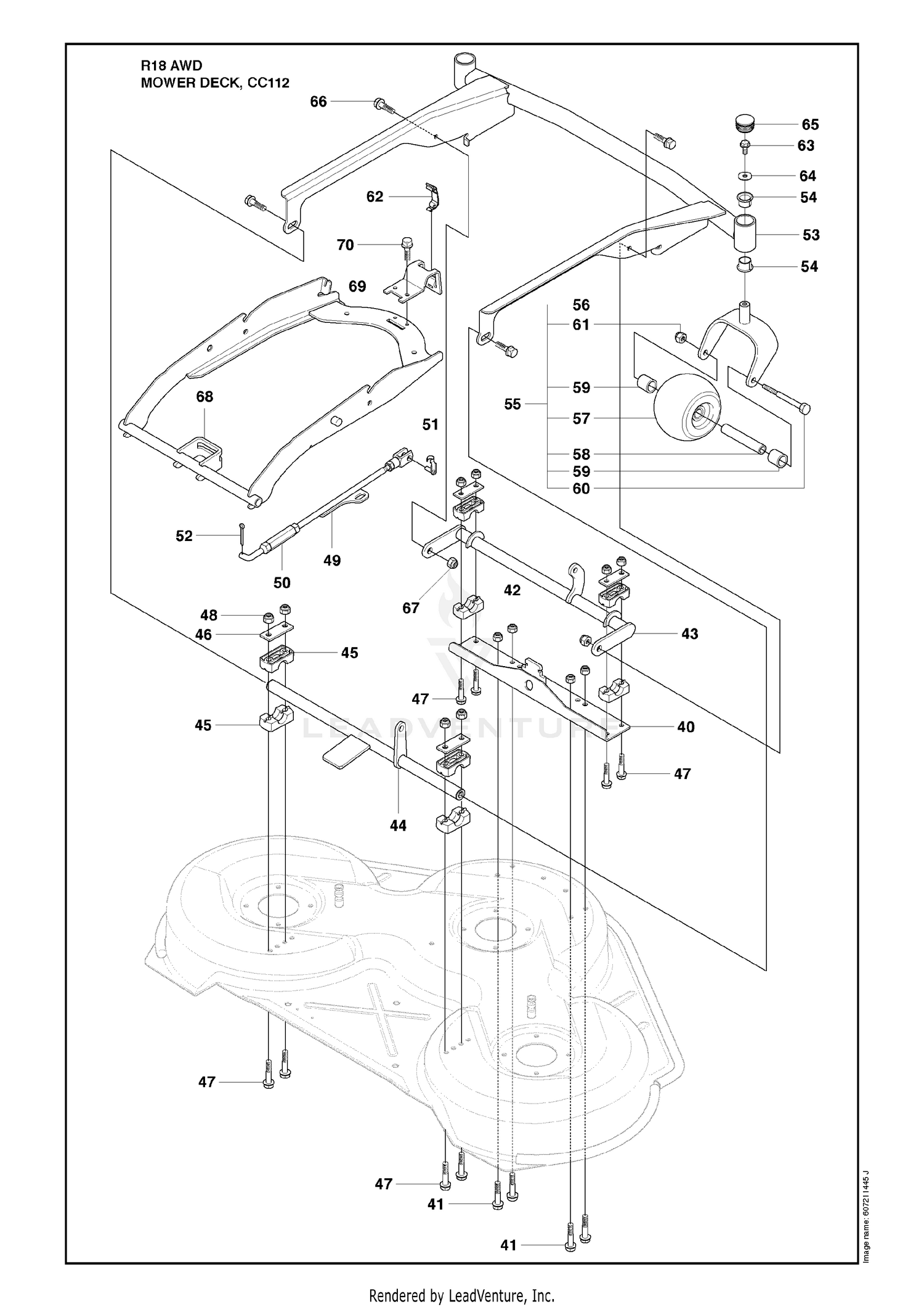 Mower Deck, CC12 Image 1