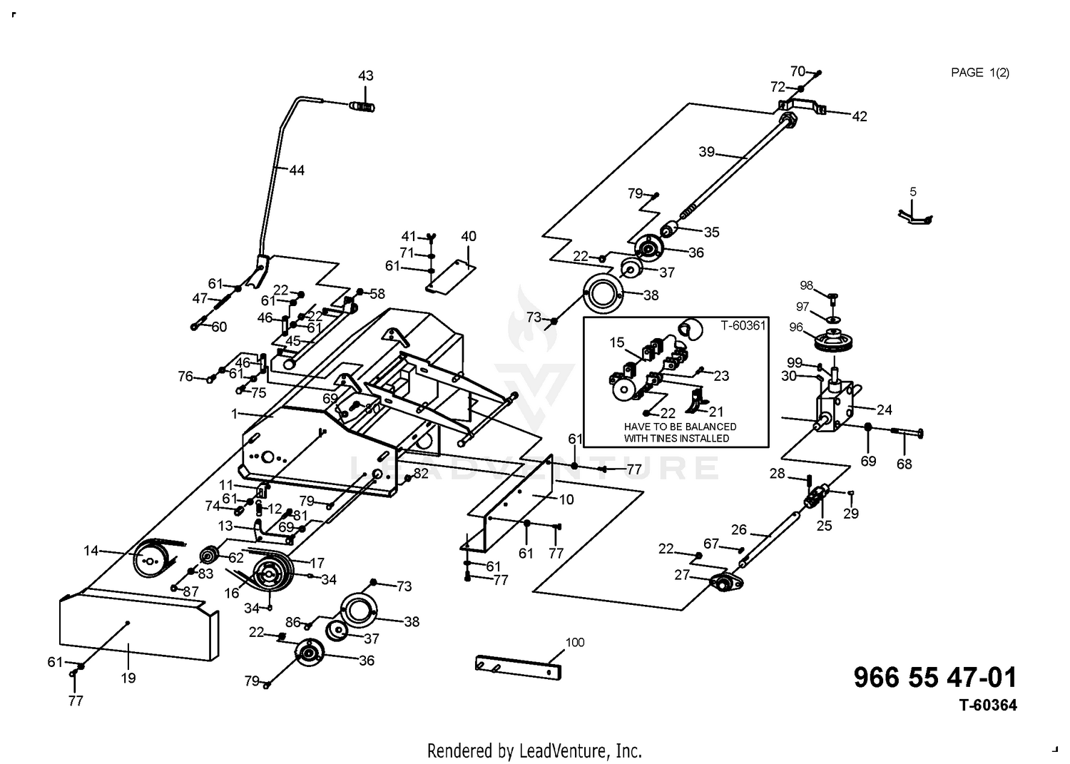 Assembly diagram