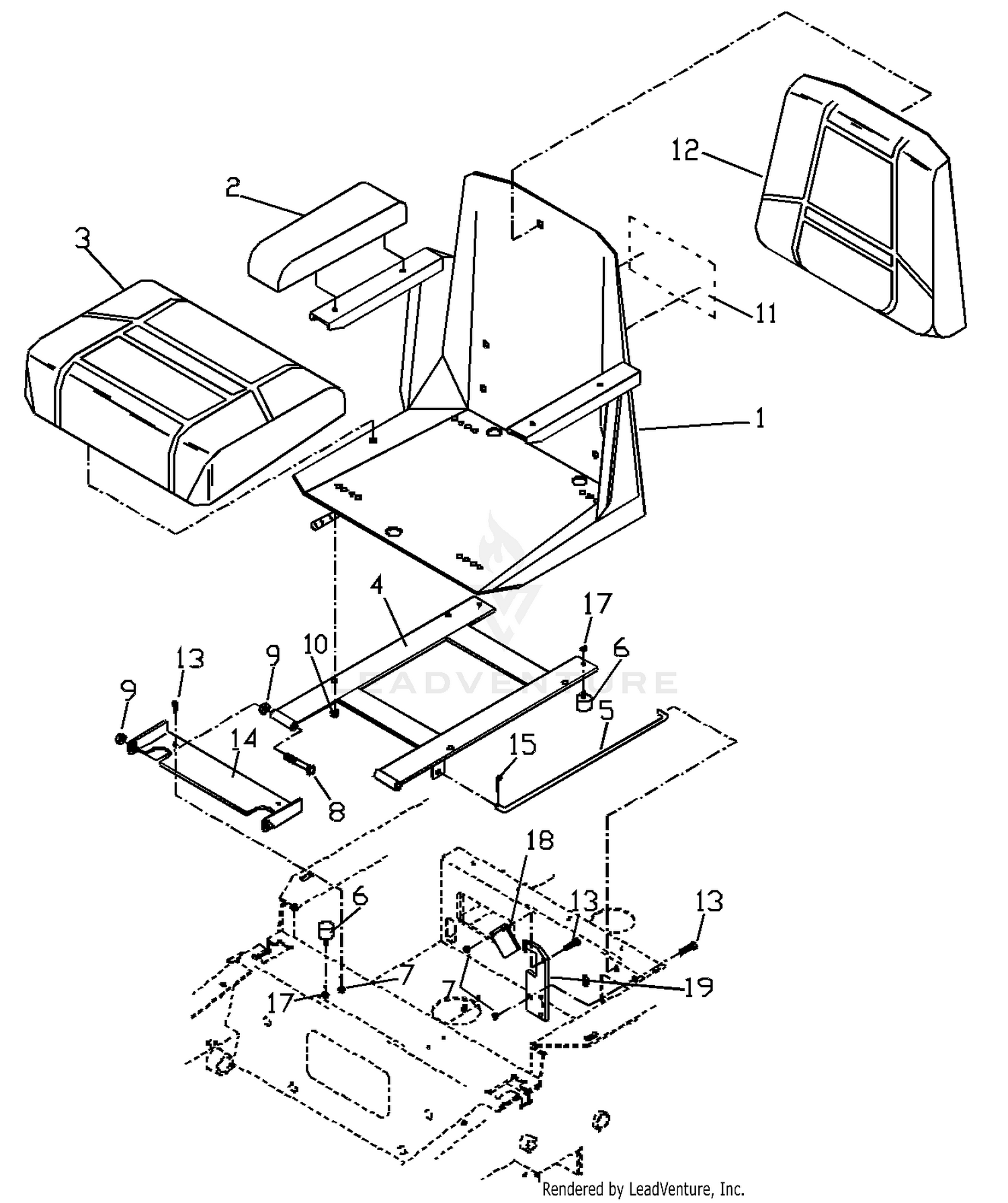 Standard Seat Assembly
