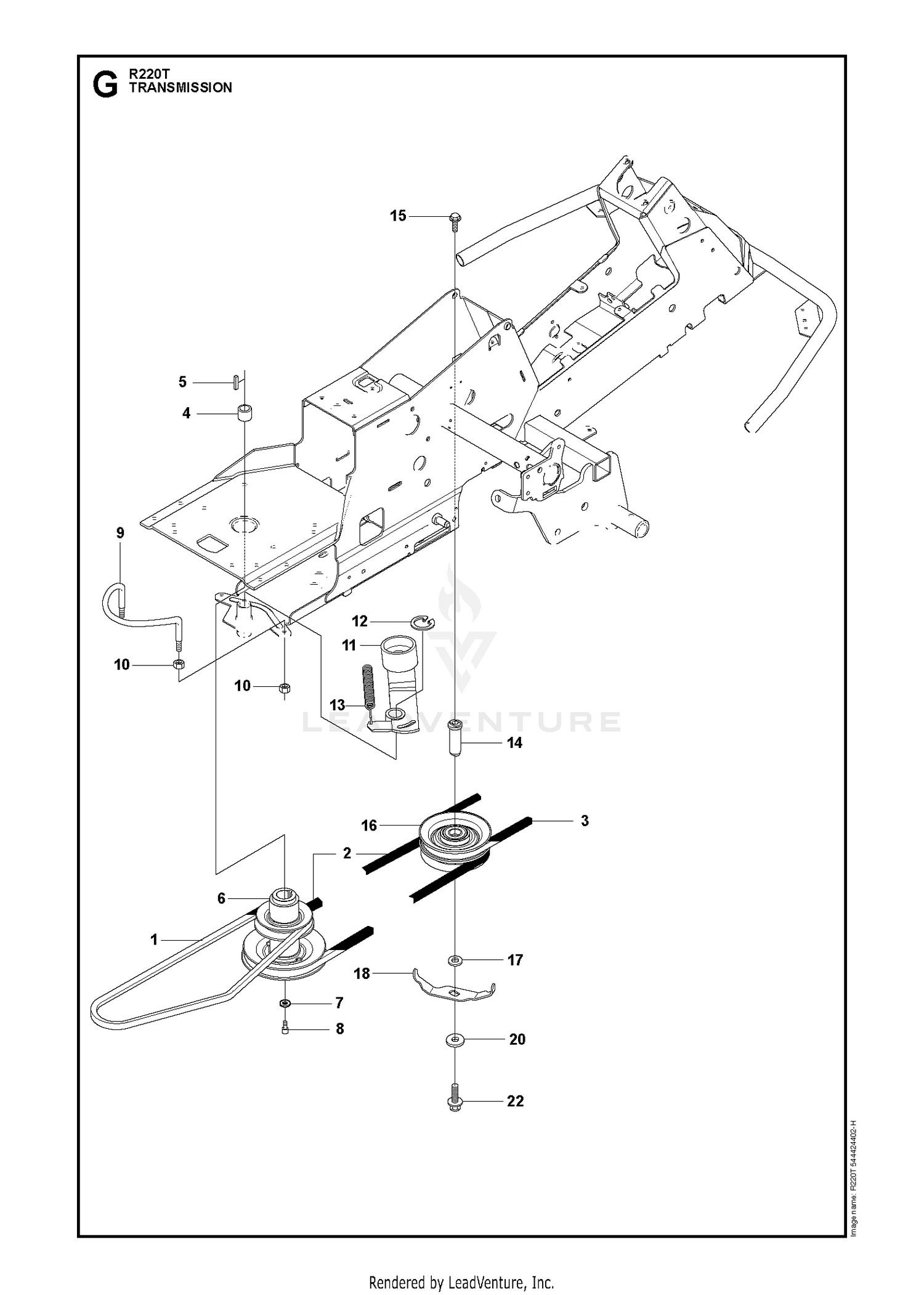 CHASSIS ENGINE PULLEYS