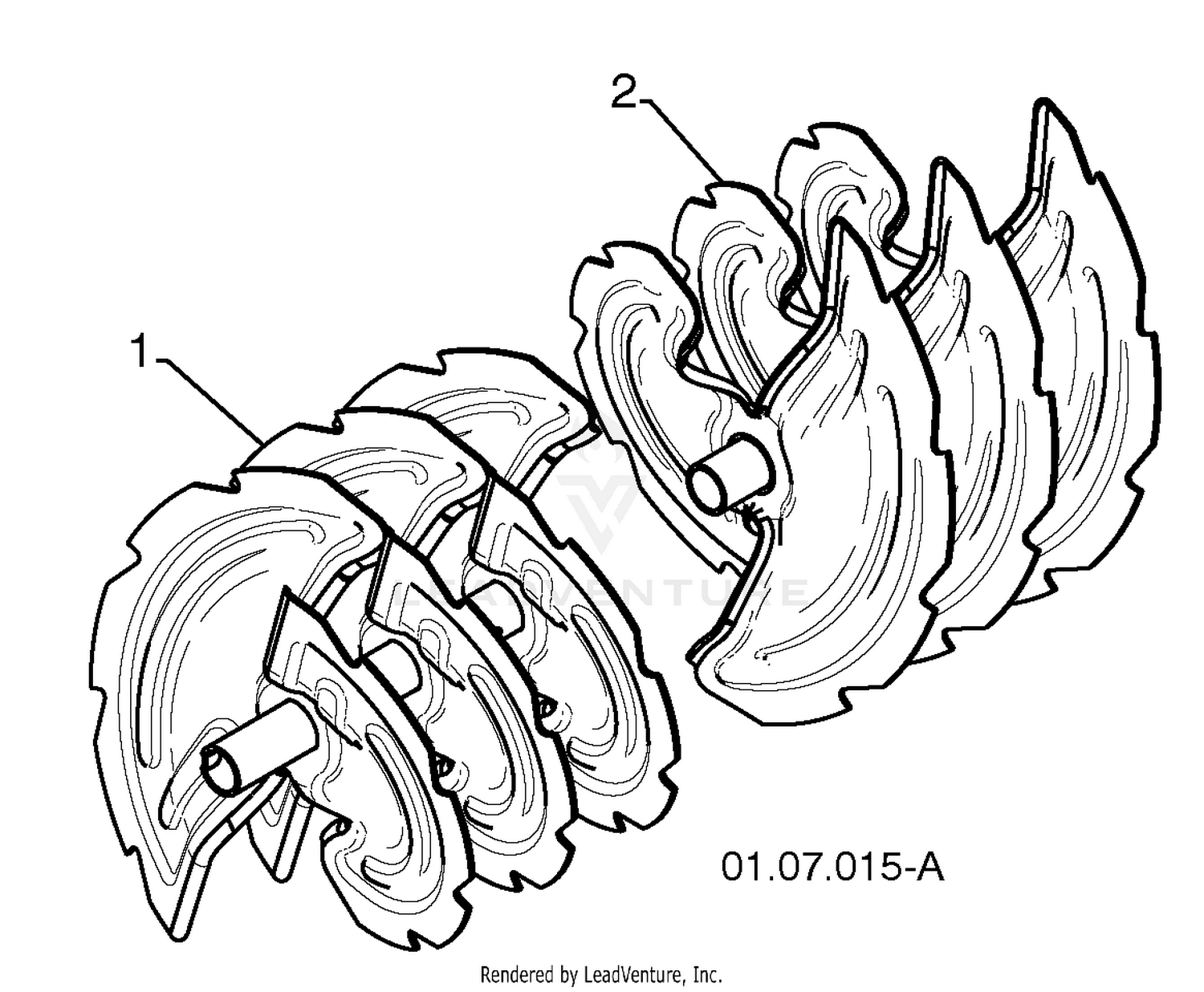 Auger Housing / Impeller Assembly
