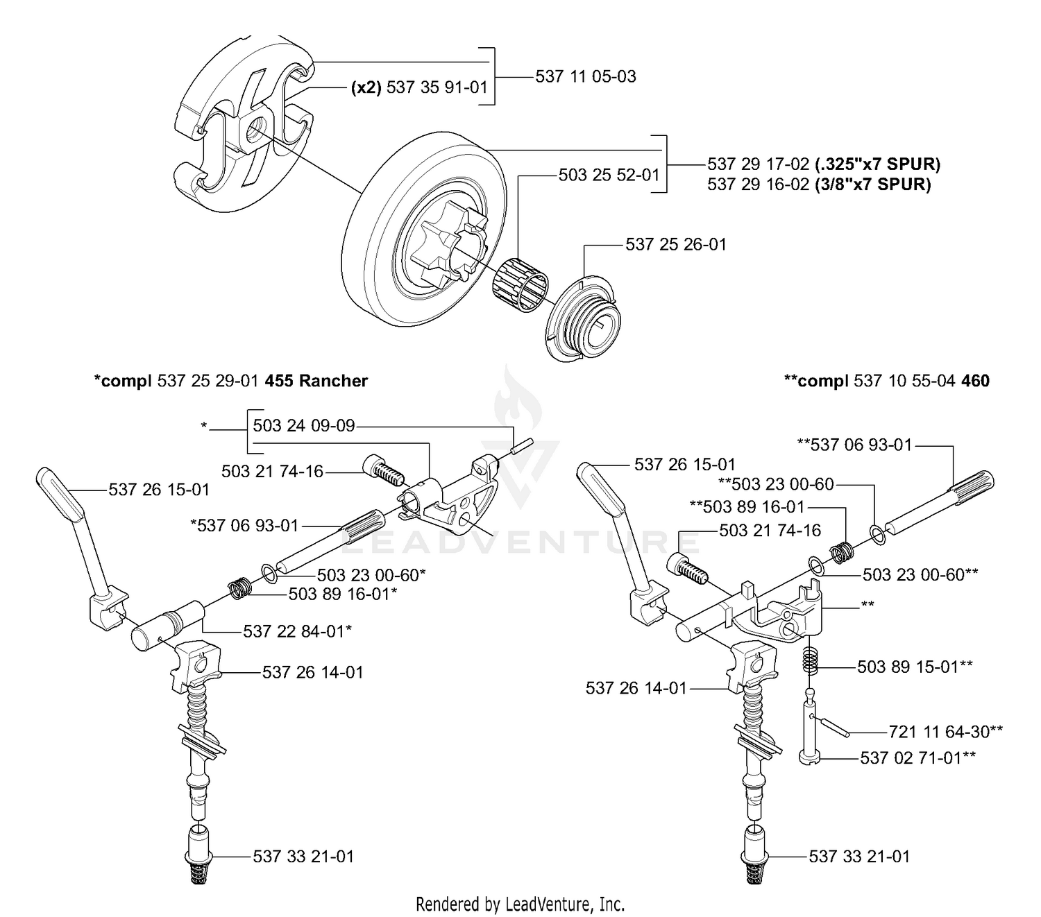 Clutch / Drum & Oil Pump