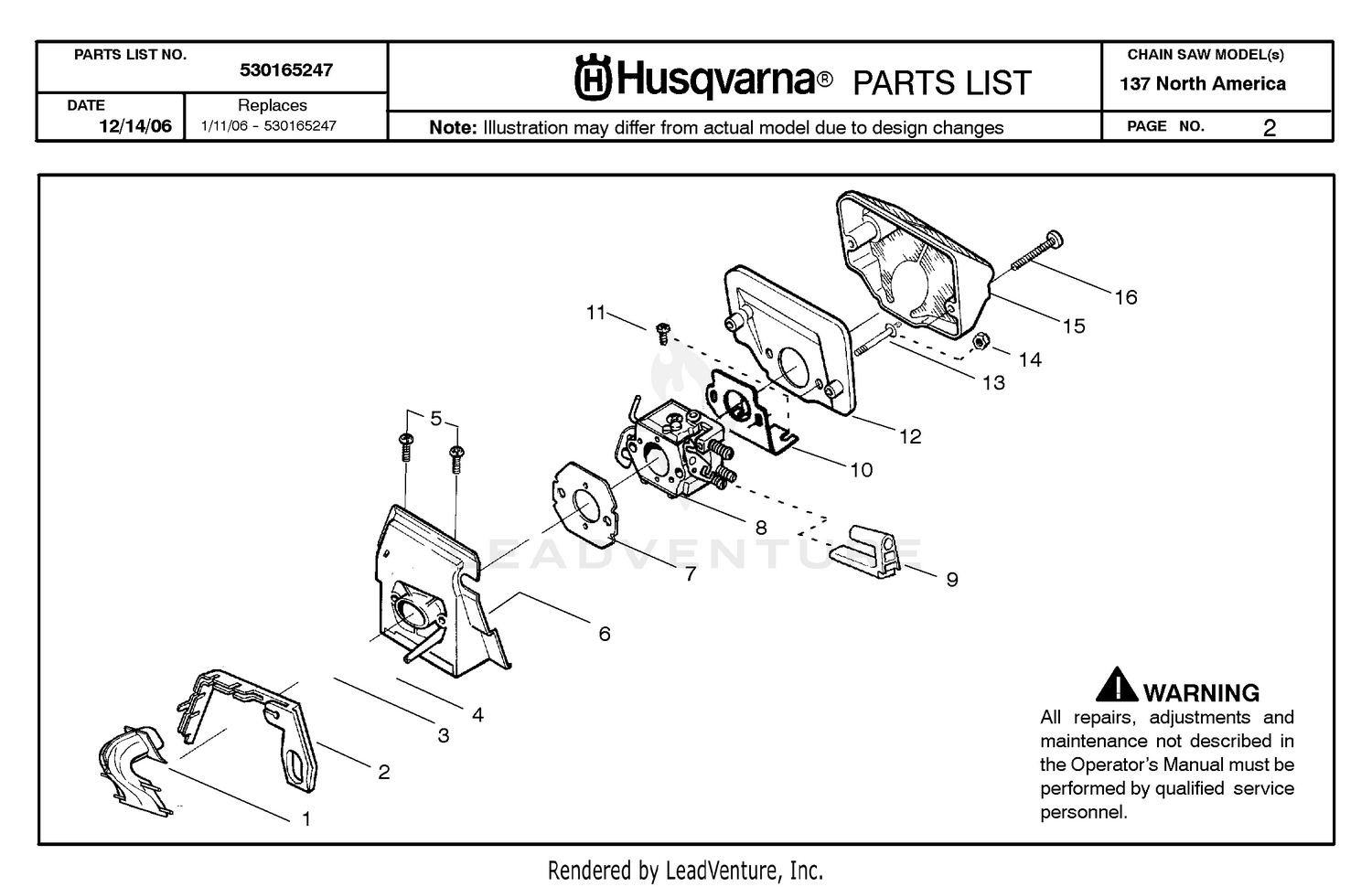 CARBURETOR & AIR FILTER