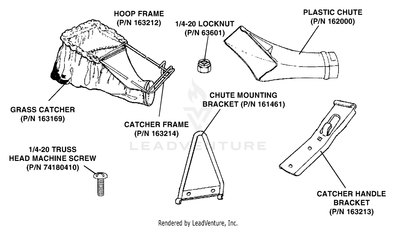 Grass Catcher Assembly