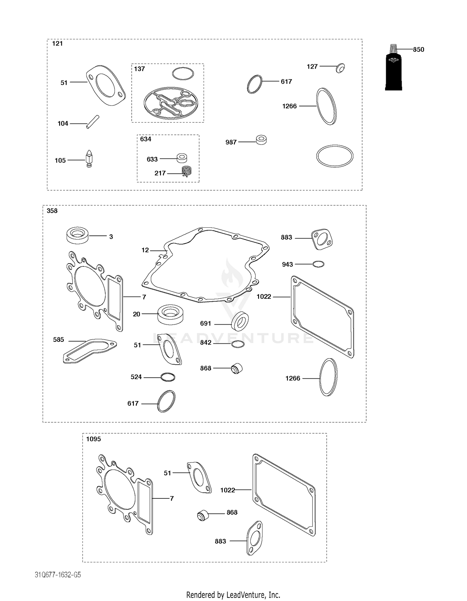 GASKET KIT 5