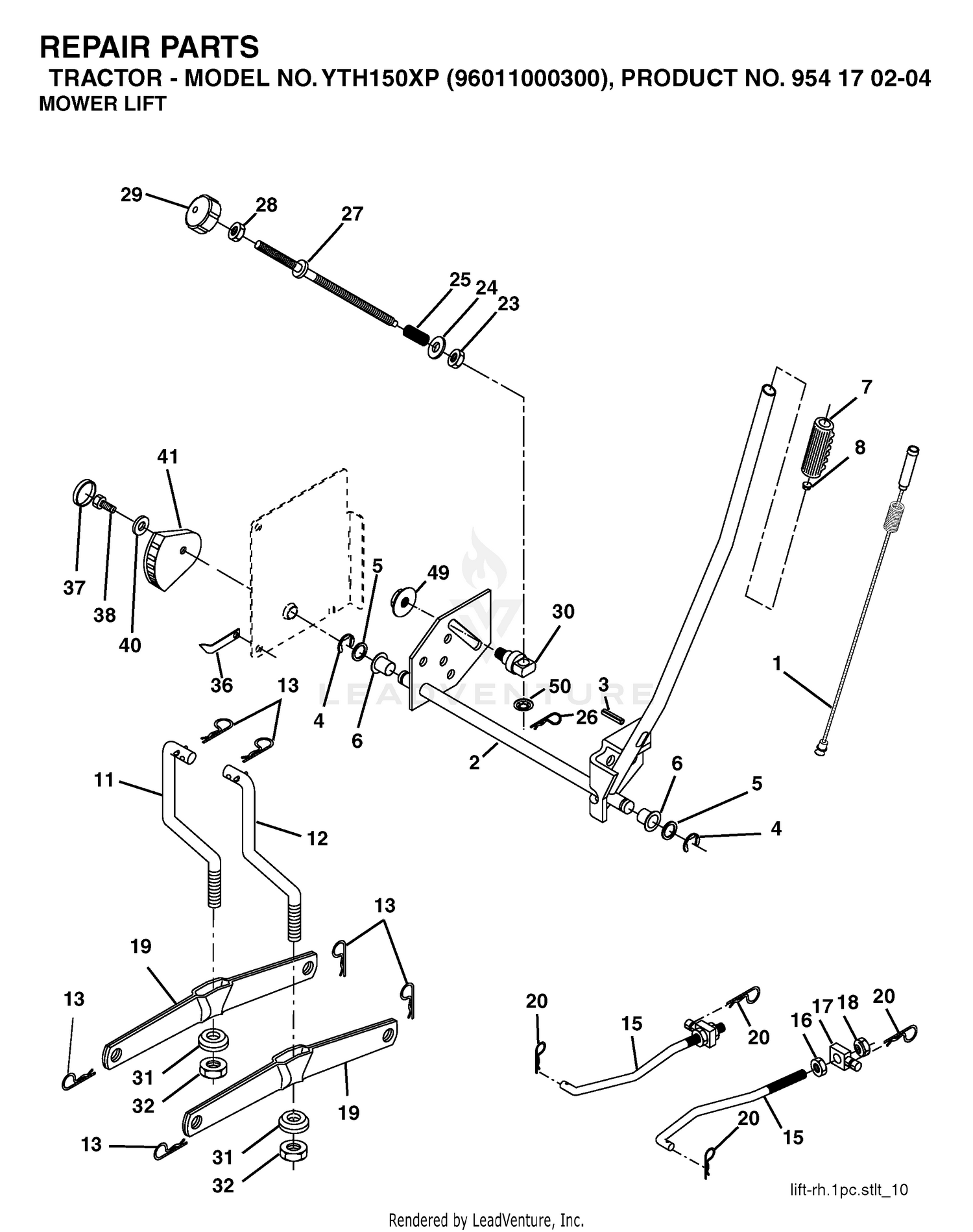 MOWER LIFT / DECK LIFT