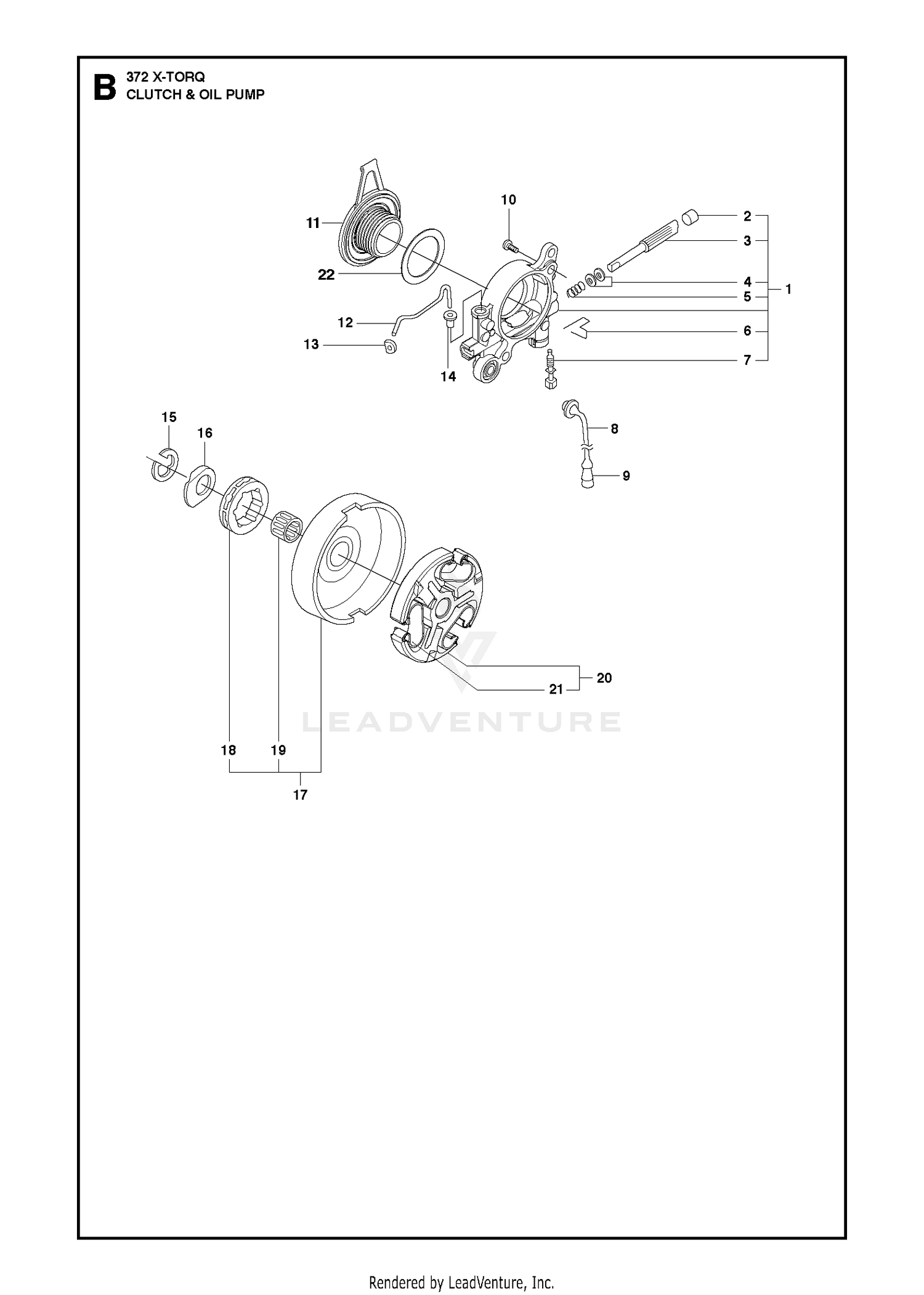 CLUTCH OIL PUMP