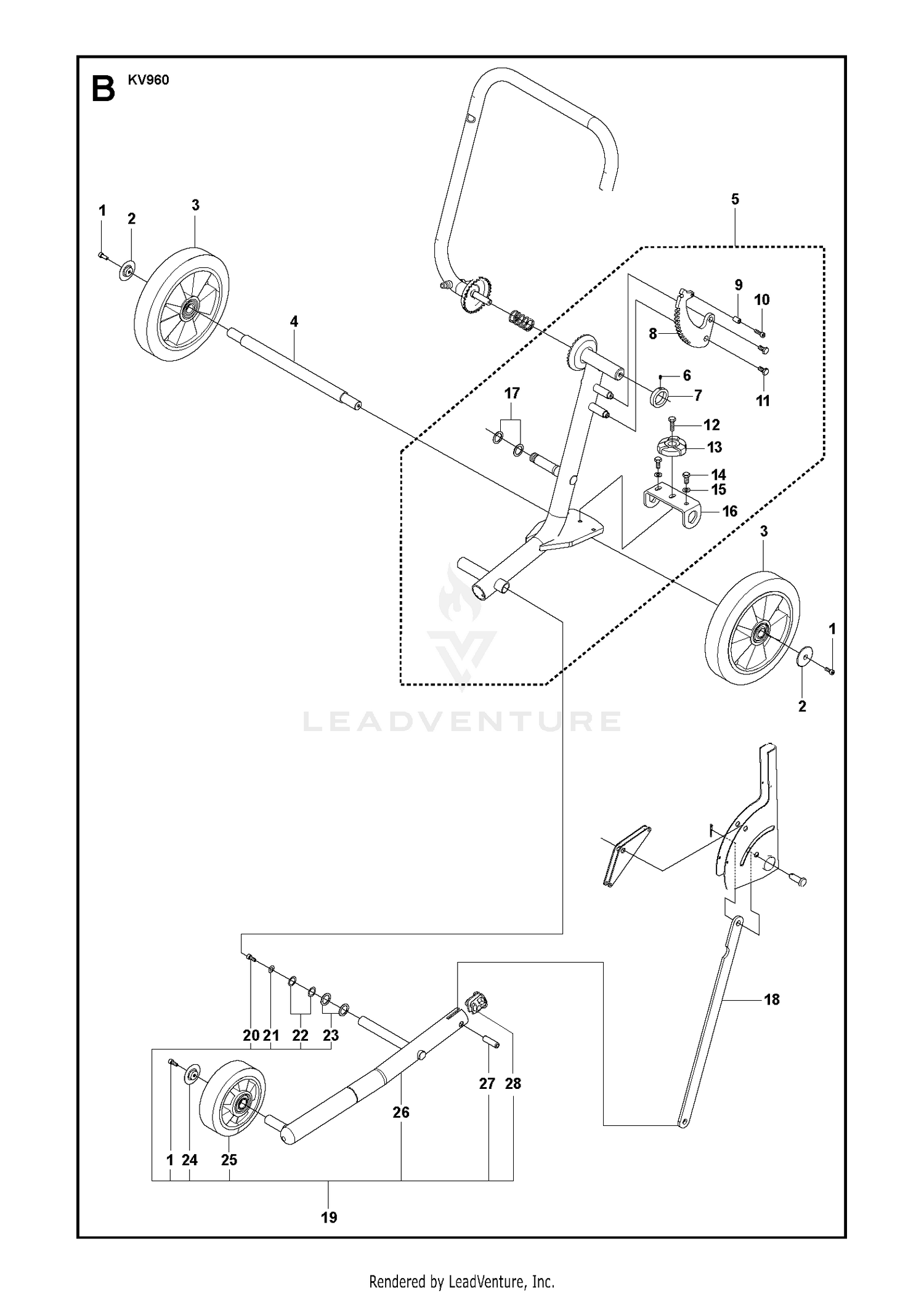 SHAFT & HANDLE