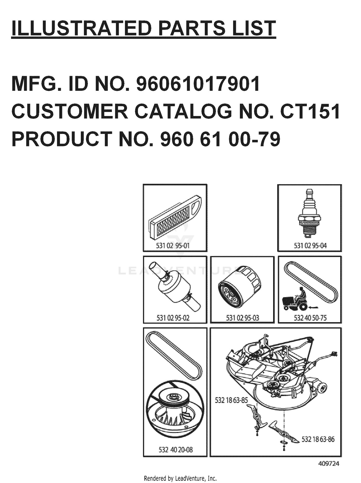 FREQUENTLY USED PARTS