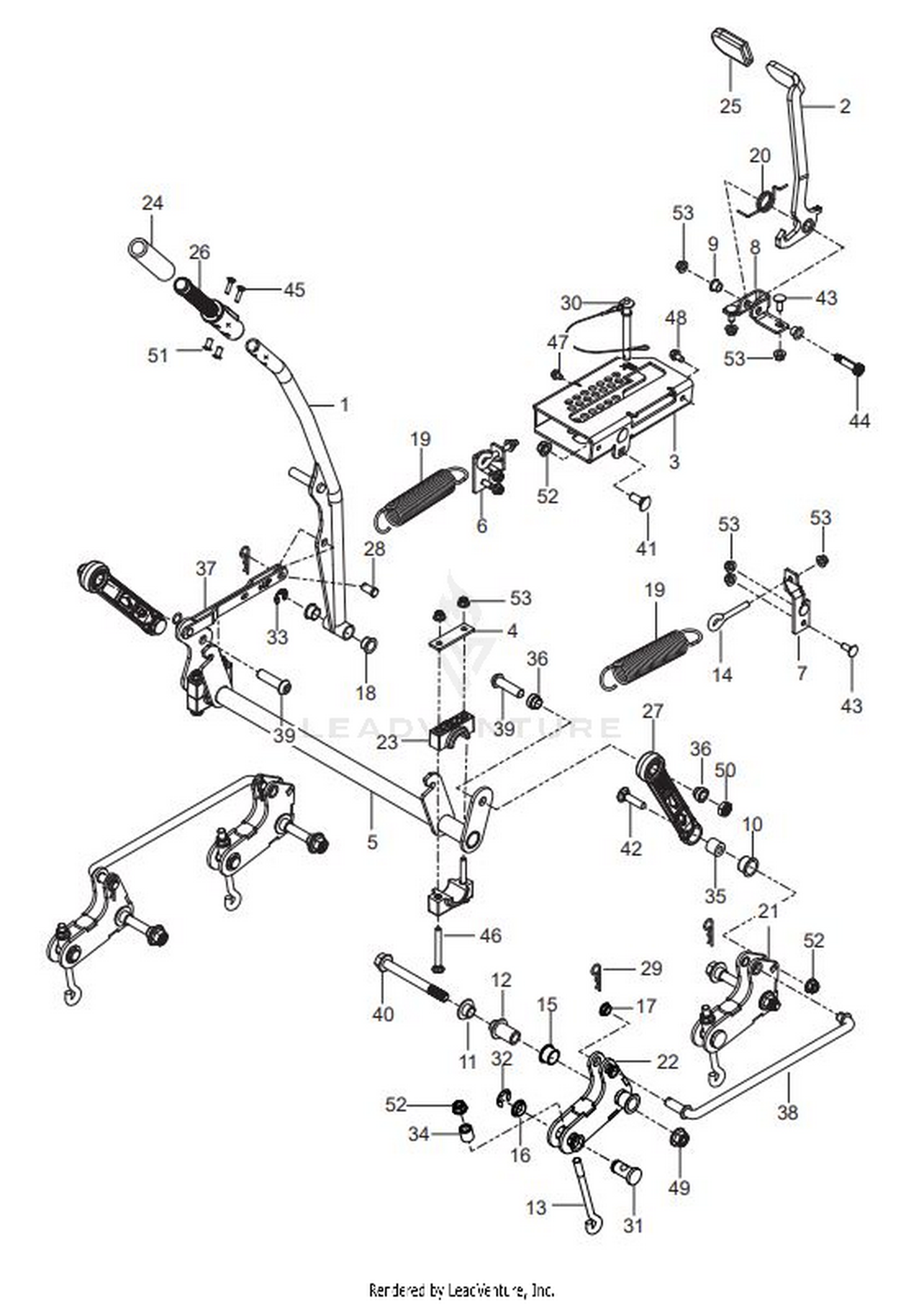 MOWER LIFT / DECK LIFT