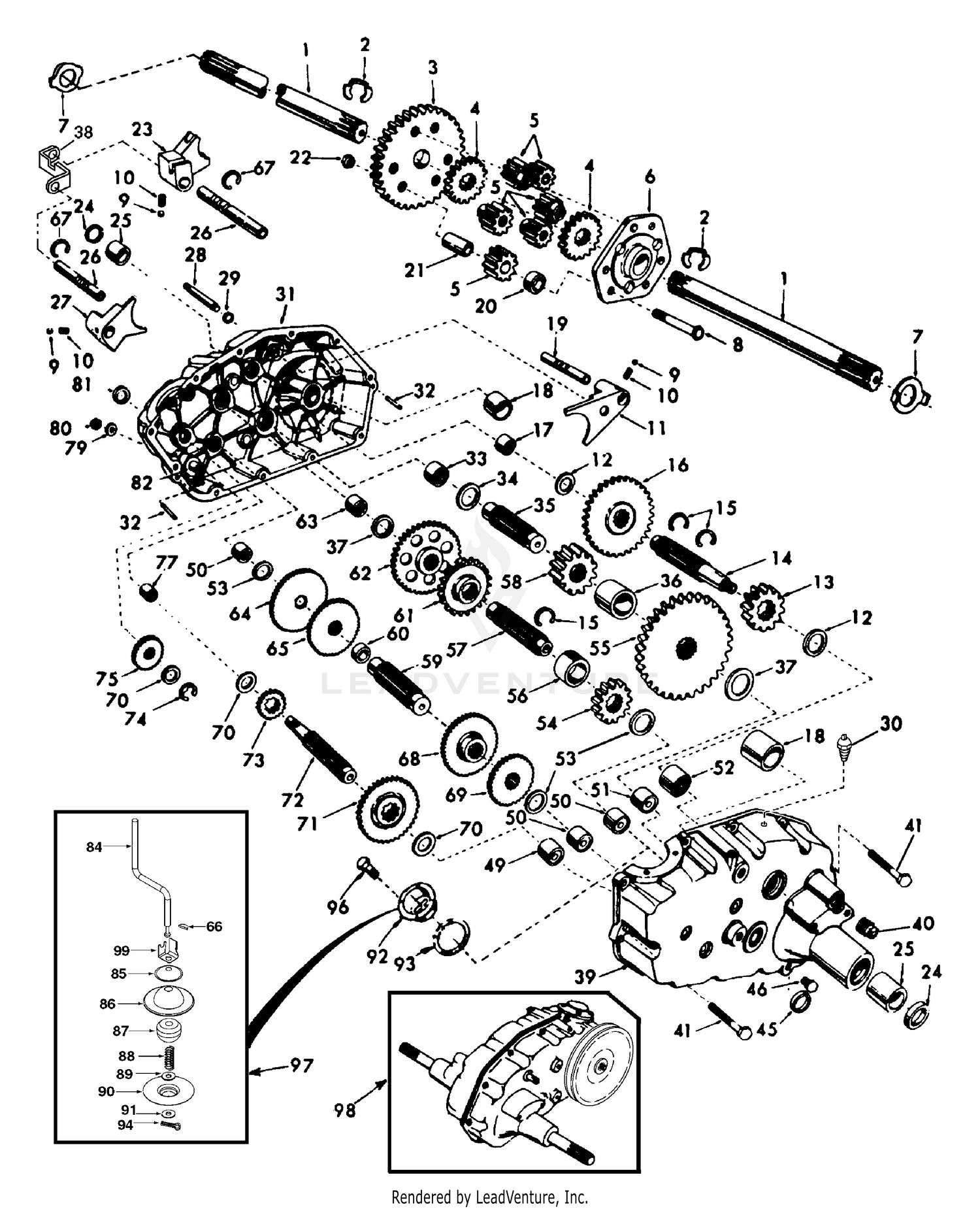 Gear Drive Transaxle