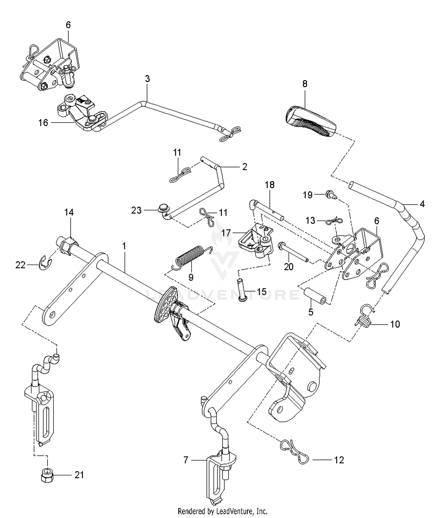 MOWER LIFT / DECK LIFT