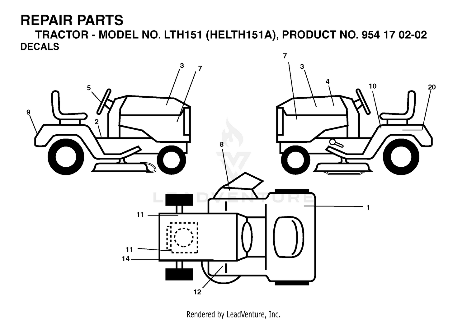 Assembly diagram