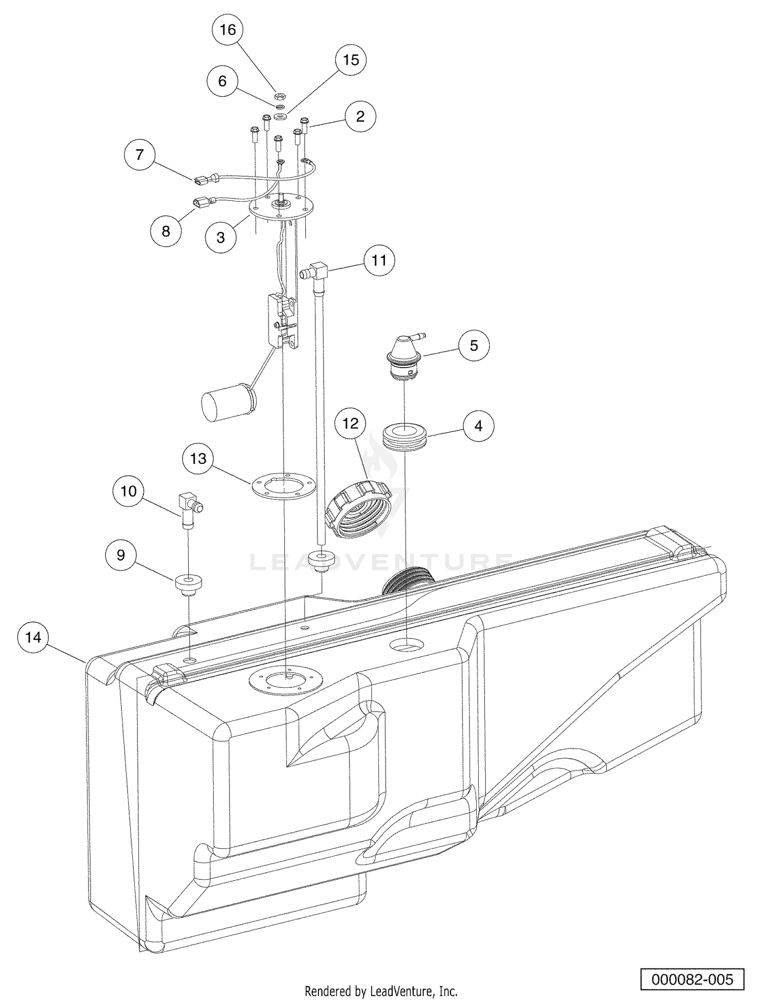 Fuel Tank - Diesel Vehicles