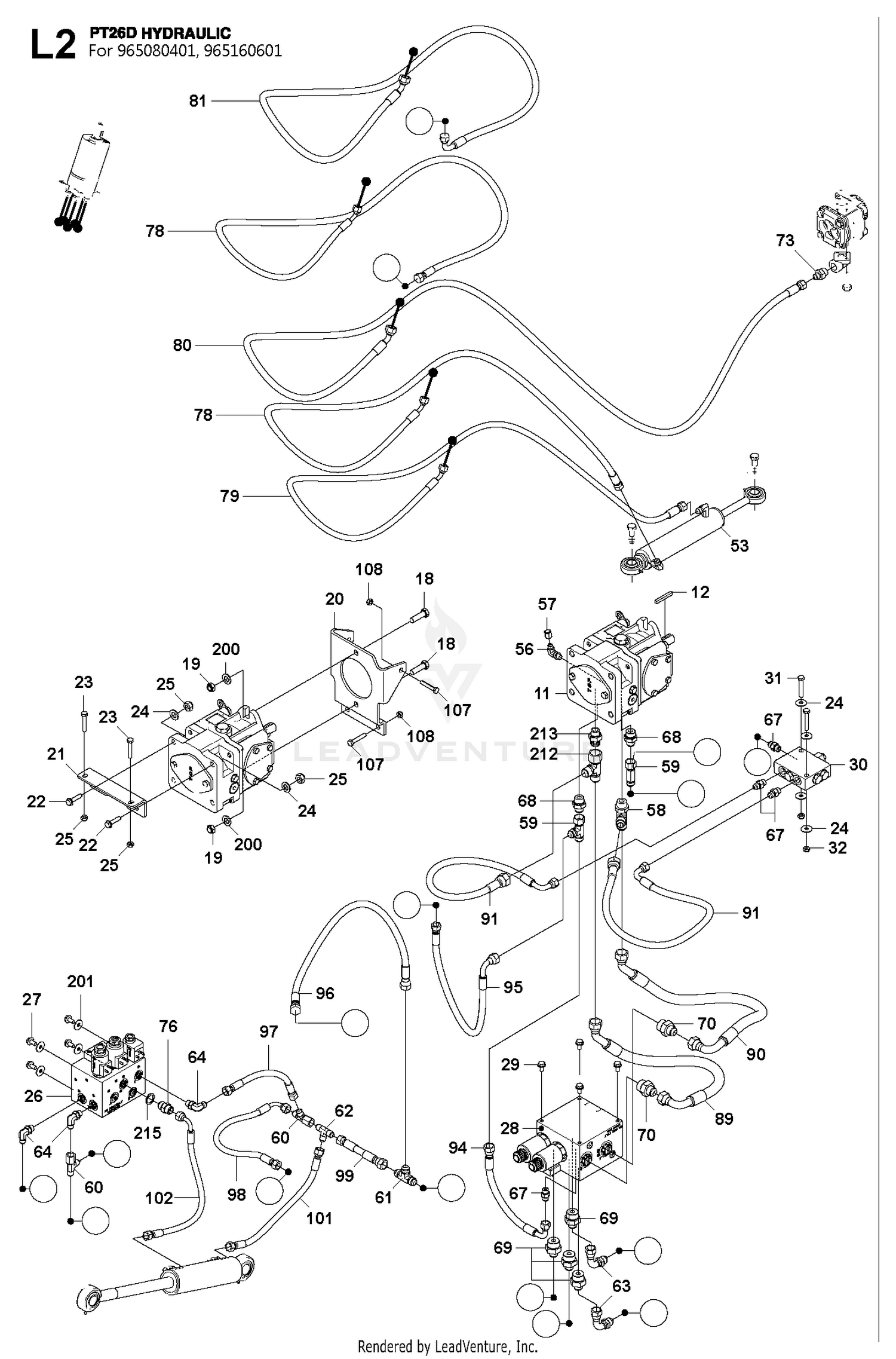 HYDRAULIC PUMP - MOTOR 2