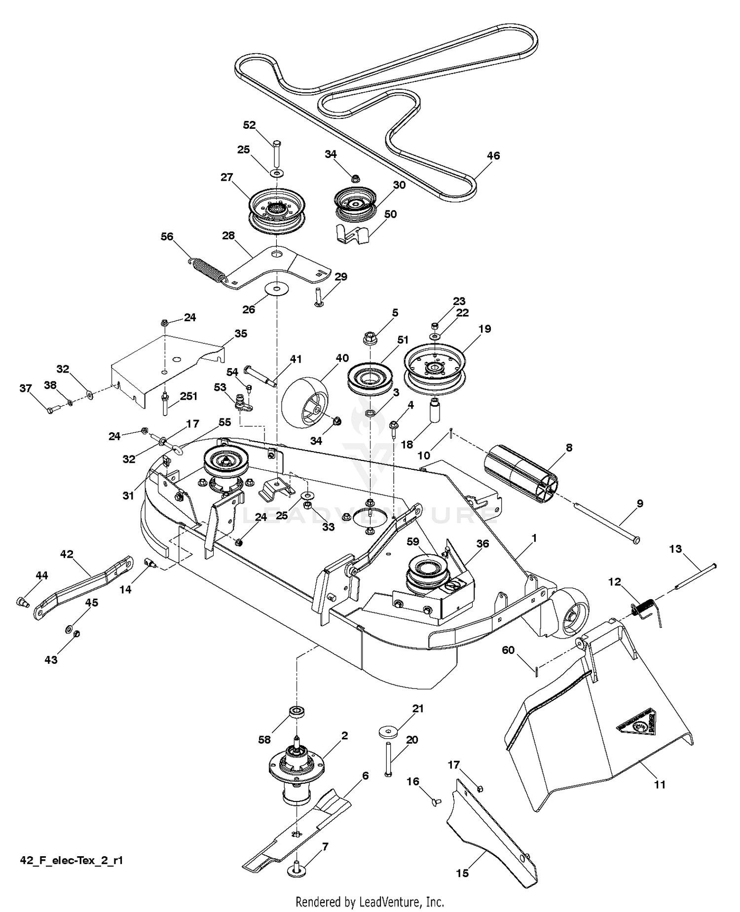 MOWER DECK / CUTTING DECK