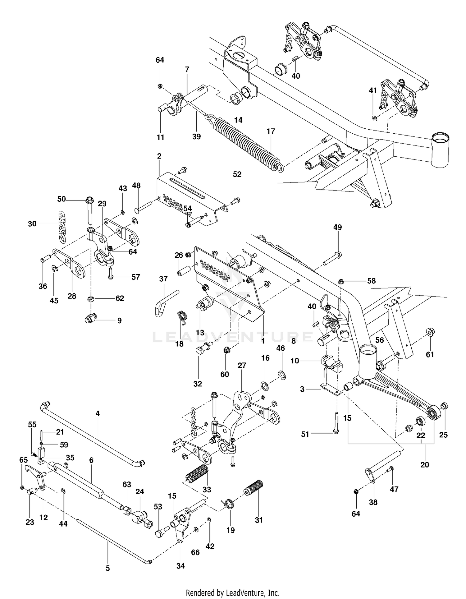 MOWER LIFT / DECK LIFT