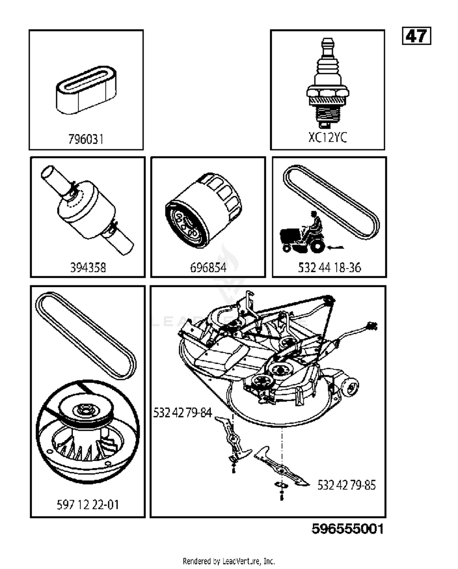 FREQUENTLY USED PARTS