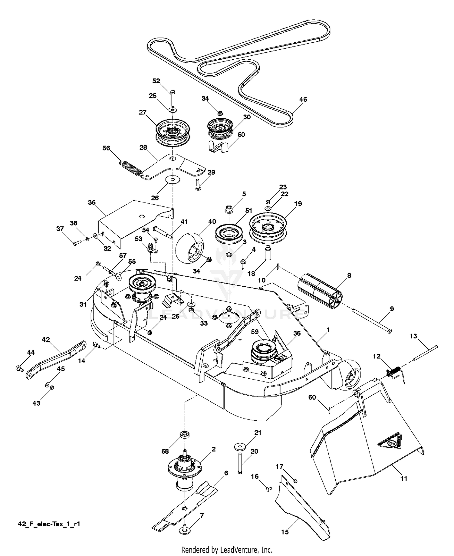 MOWER DECK / CUTTING DECK