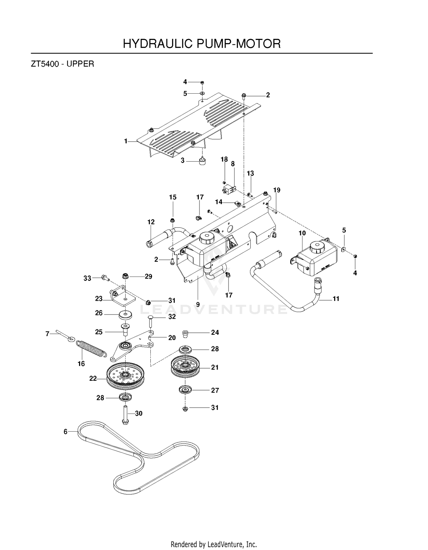 HYDRAULIC PUMP- MOTOR