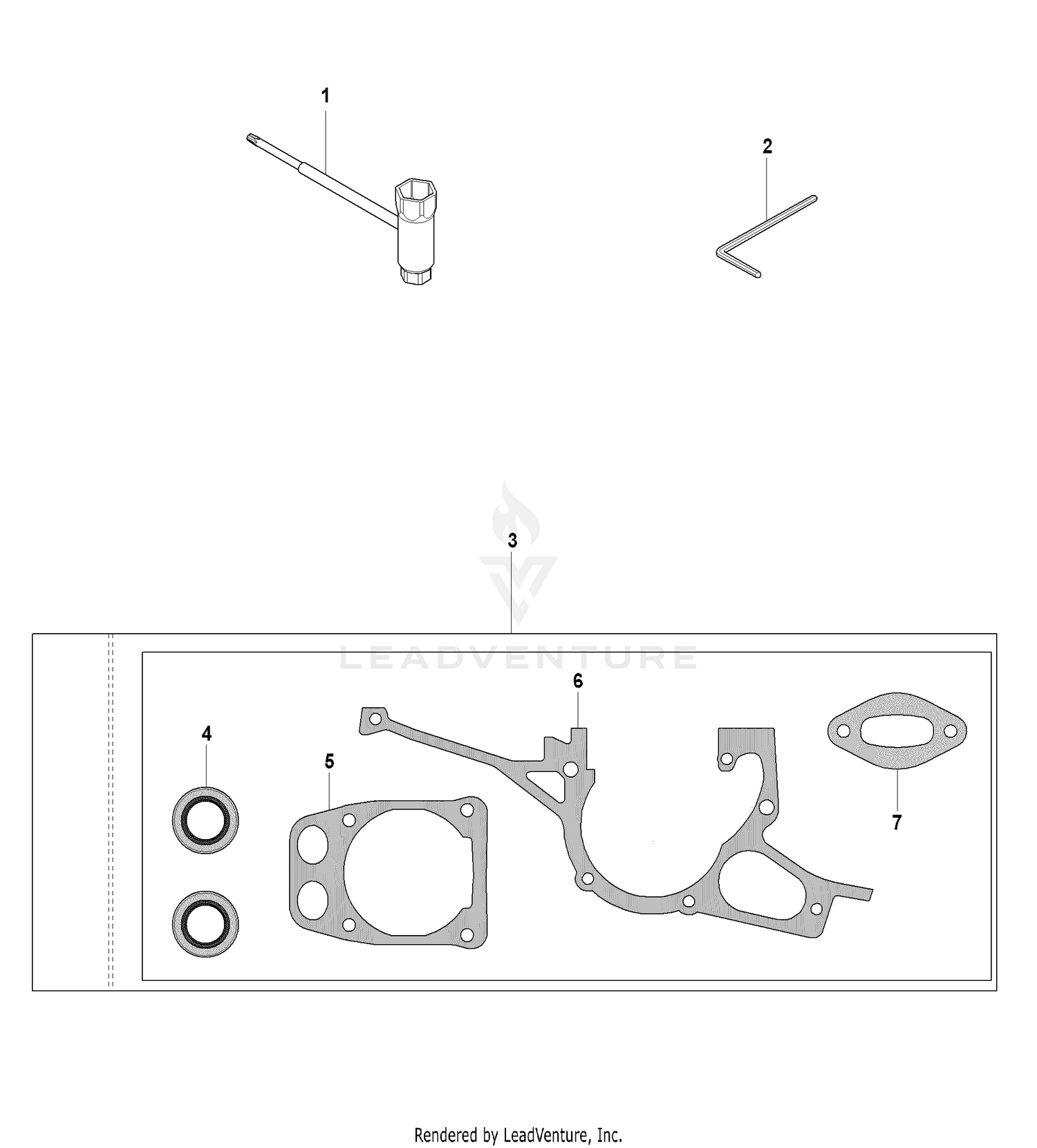 Combination Tool and Gasket Kit